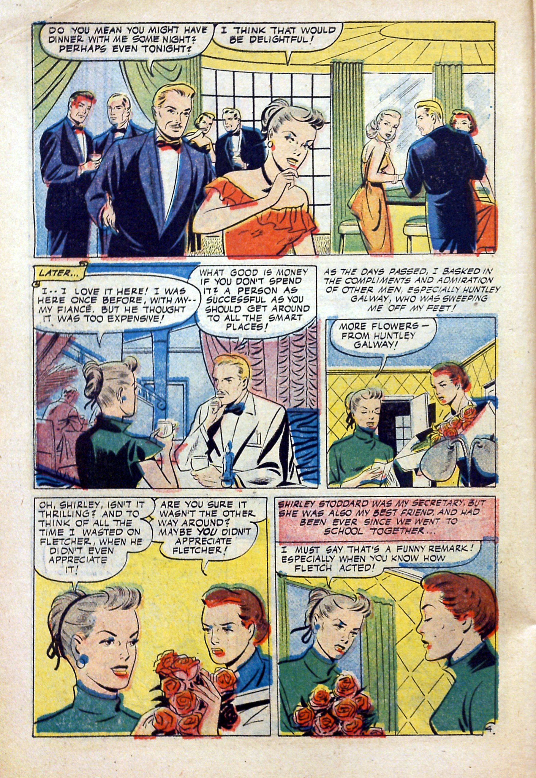 Read online Glamorous Romances comic -  Issue #87 - 6