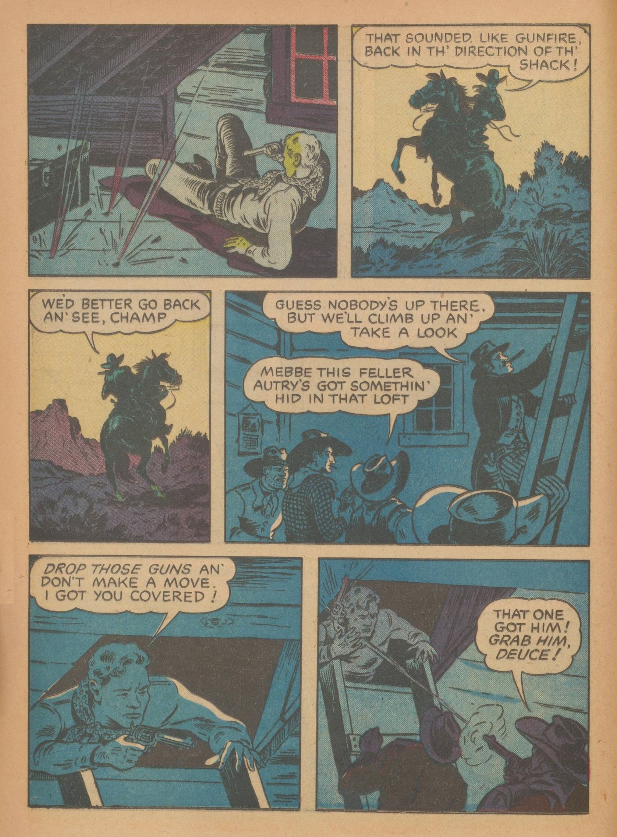 Read online Gene Autry Comics comic -  Issue #4 - 20