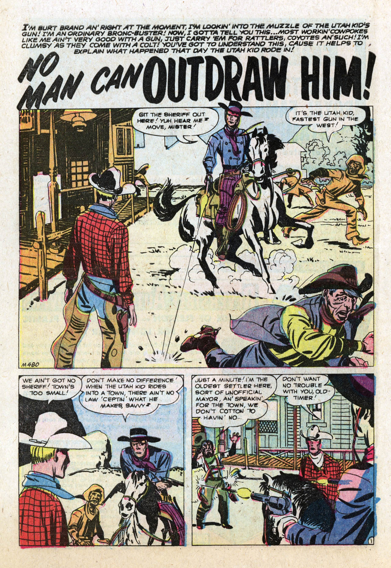 Read online Two Gun Western comic -  Issue #12 - 28