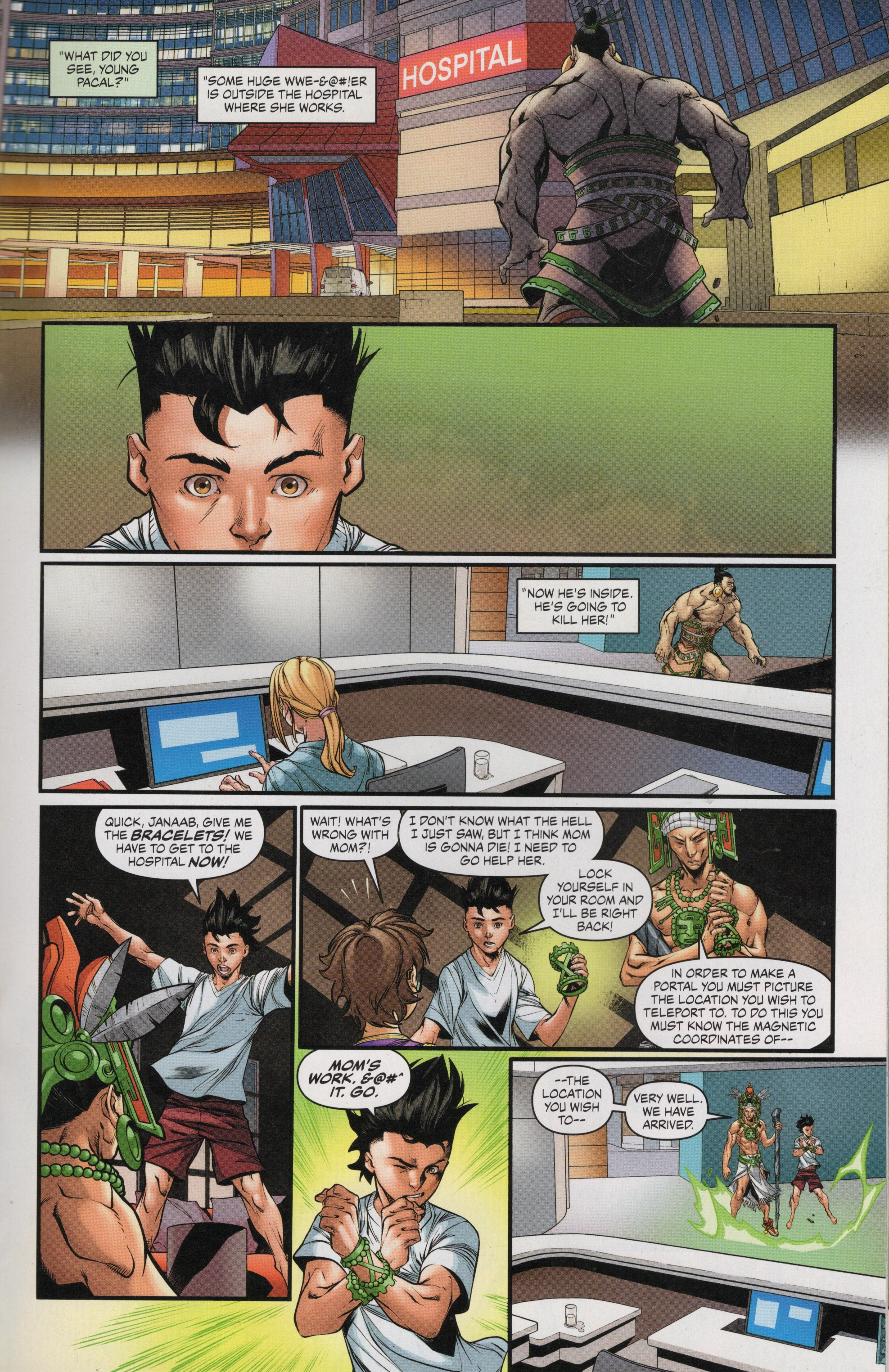 Read online Free Comic Book Day 2022 comic -  Issue # AWA Upshot Primos - 21