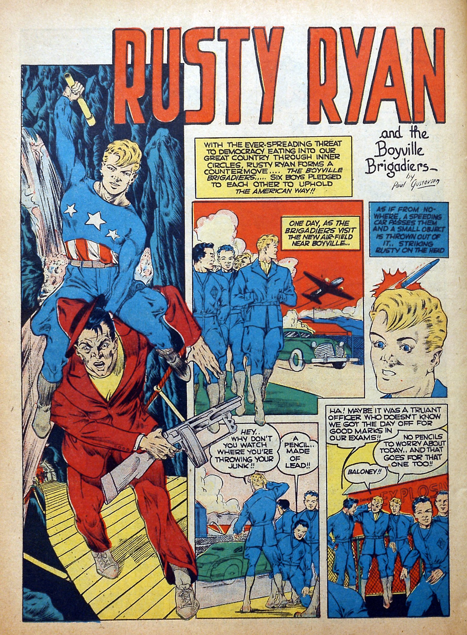 Read online Feature Comics comic -  Issue #50 - 56