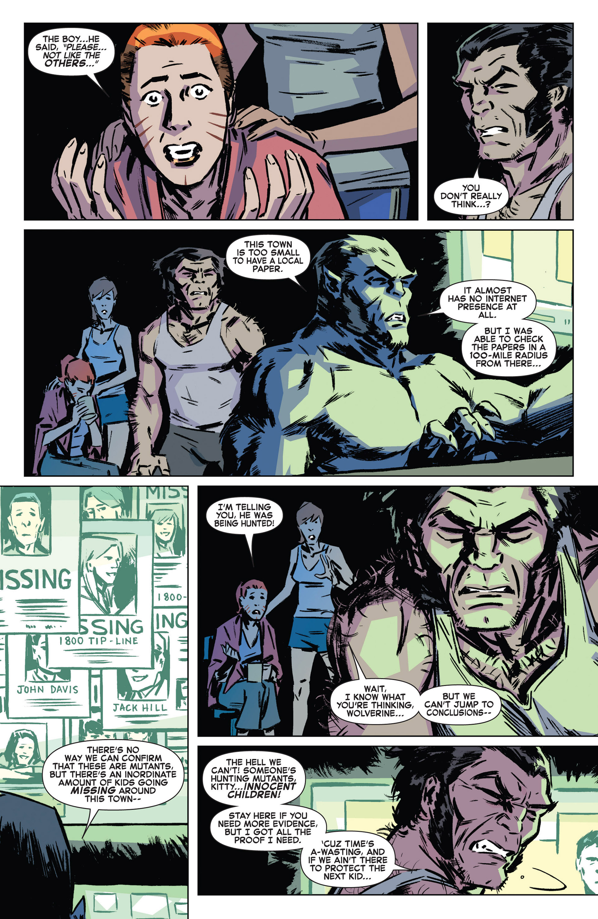 Read online Marvel Knights: X-Men comic -  Issue #1 - 5