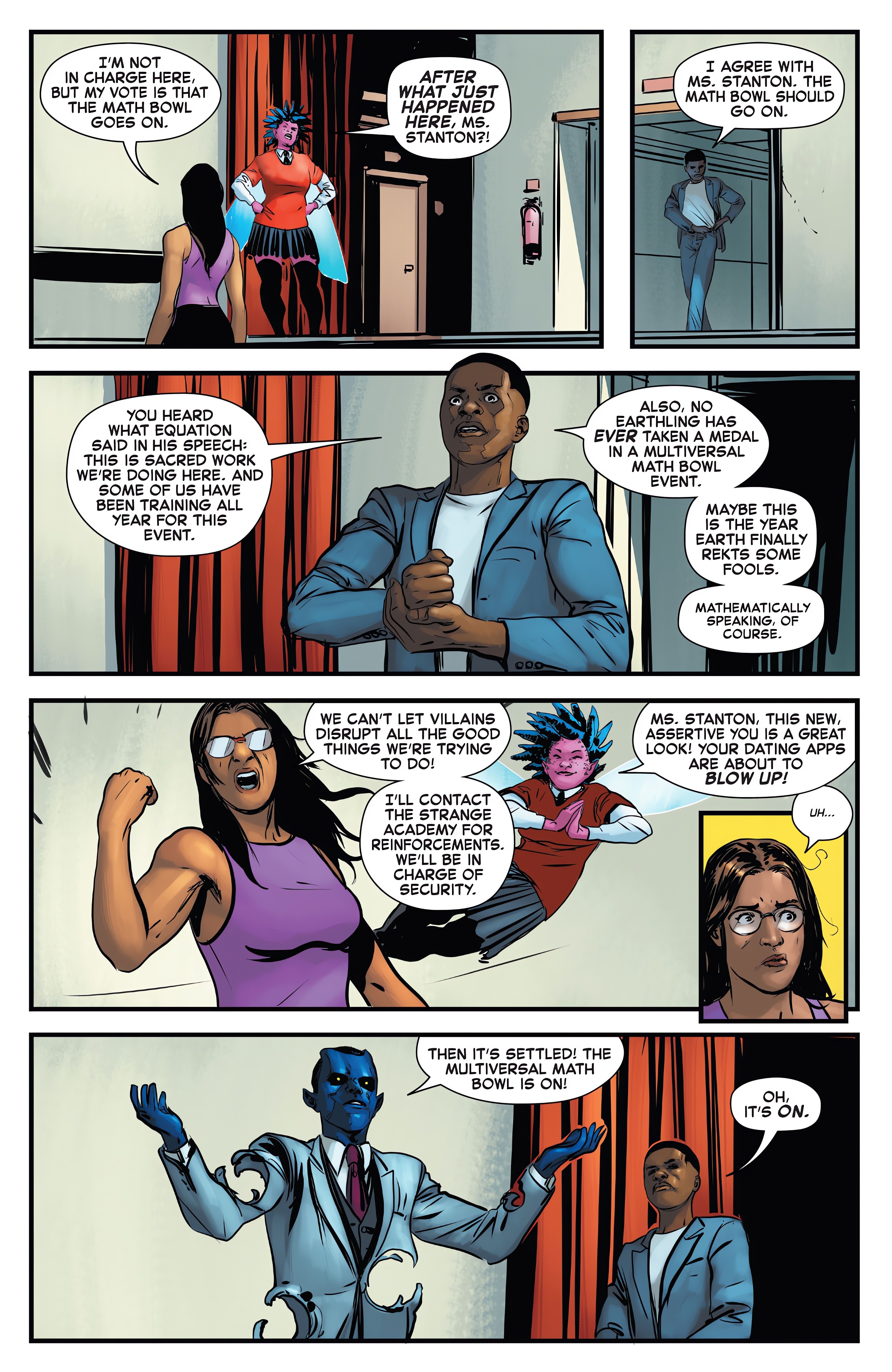 Read online Strange Academy: Miles Morales comic -  Issue #1 - 19