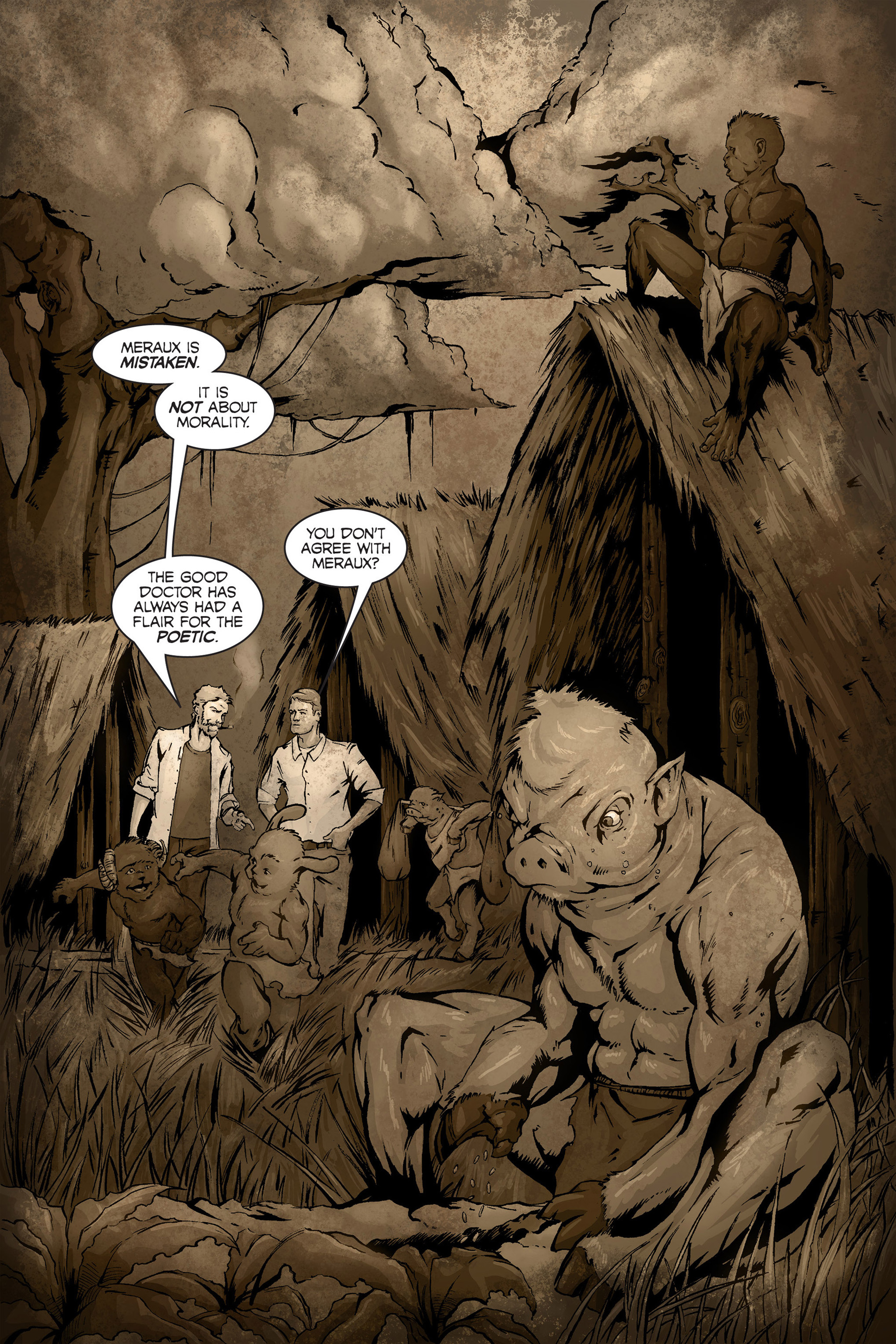 Read online The Army of Dr. Moreau comic -  Issue #4 - 3