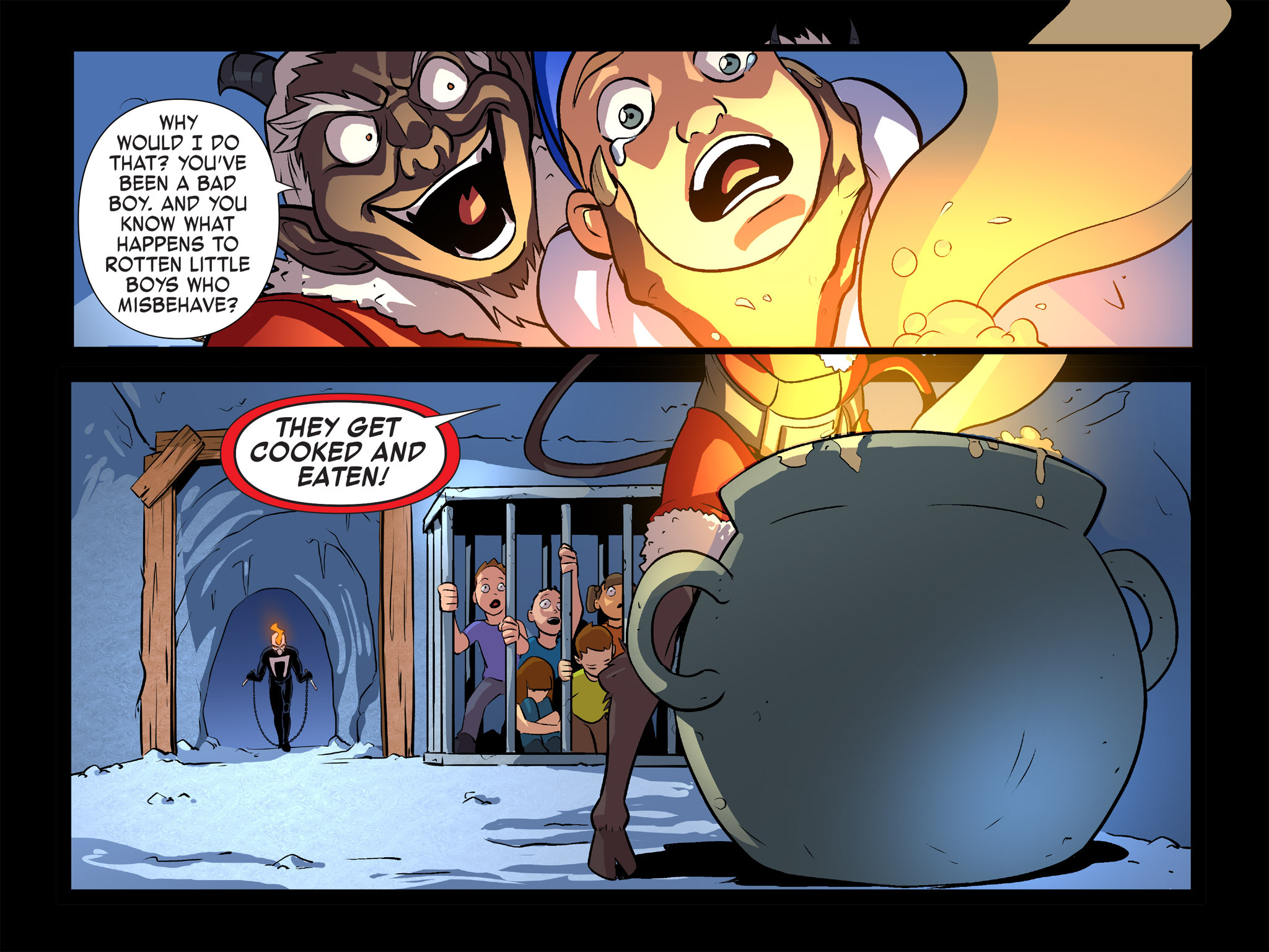 Read online Ghost Rider X-Mas Special Infinite Comic comic -  Issue # Full - 72