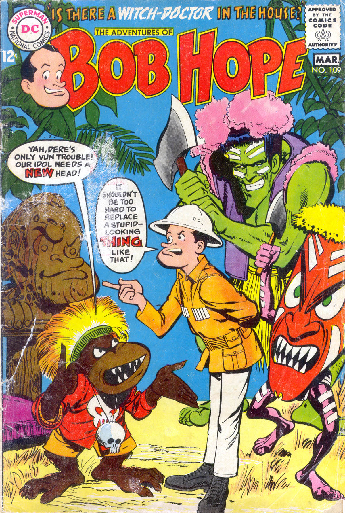 Read online The Adventures of Bob Hope comic -  Issue #109 - 1