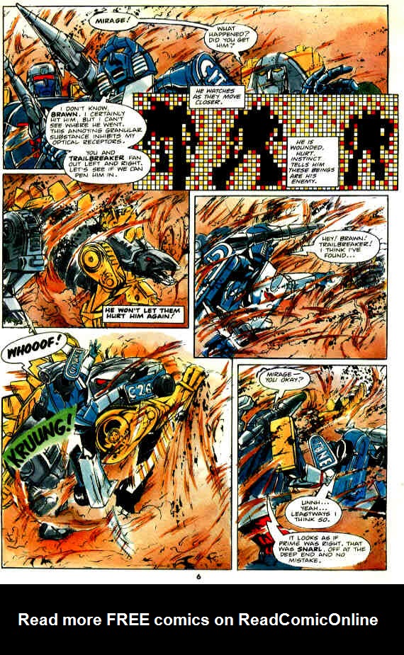 Read online The Transformers (UK) comic -  Issue #47 - 5
