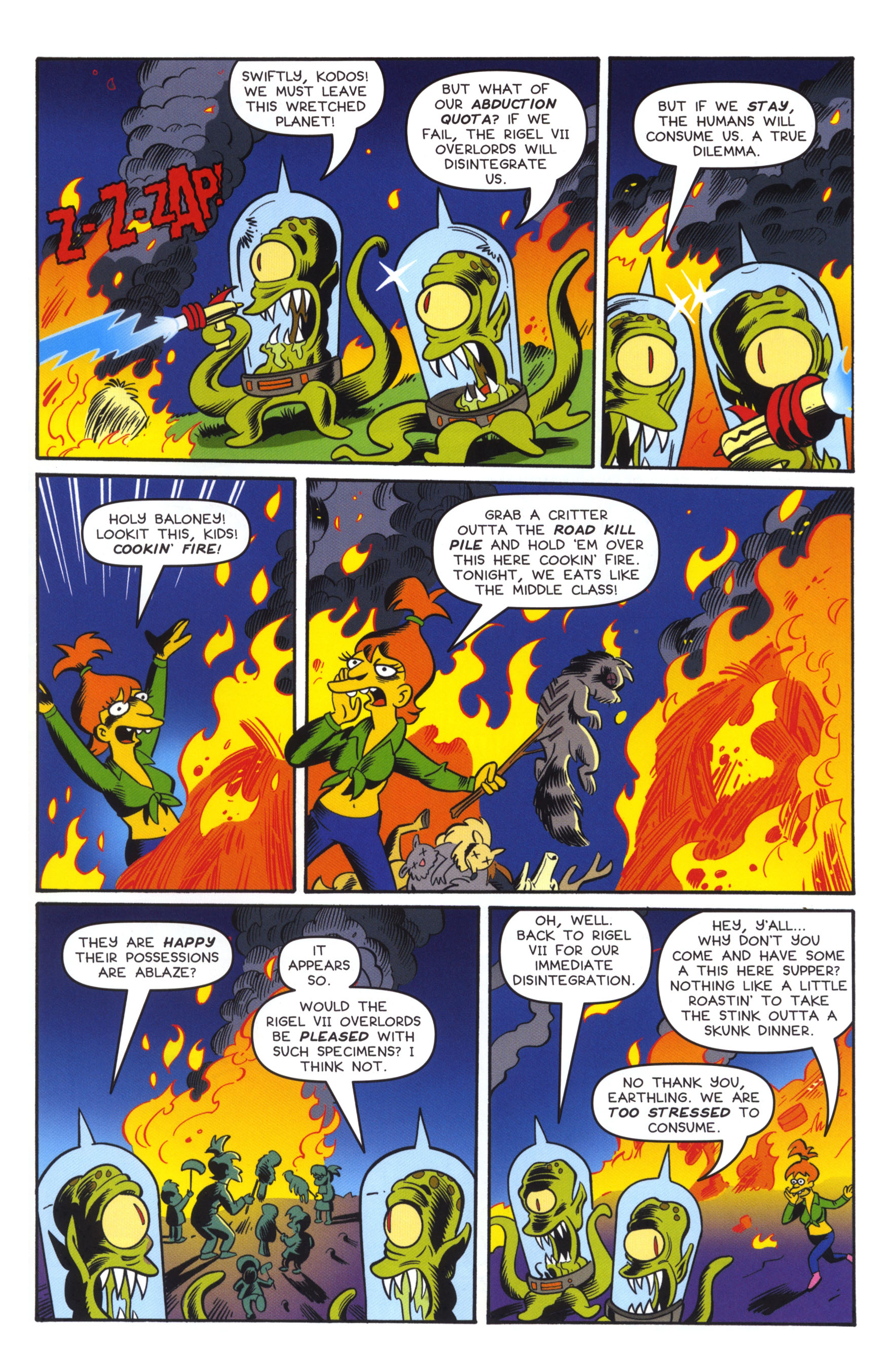 Read online Bongo Comics Free-For-All! comic -  Issue #2018 - 29