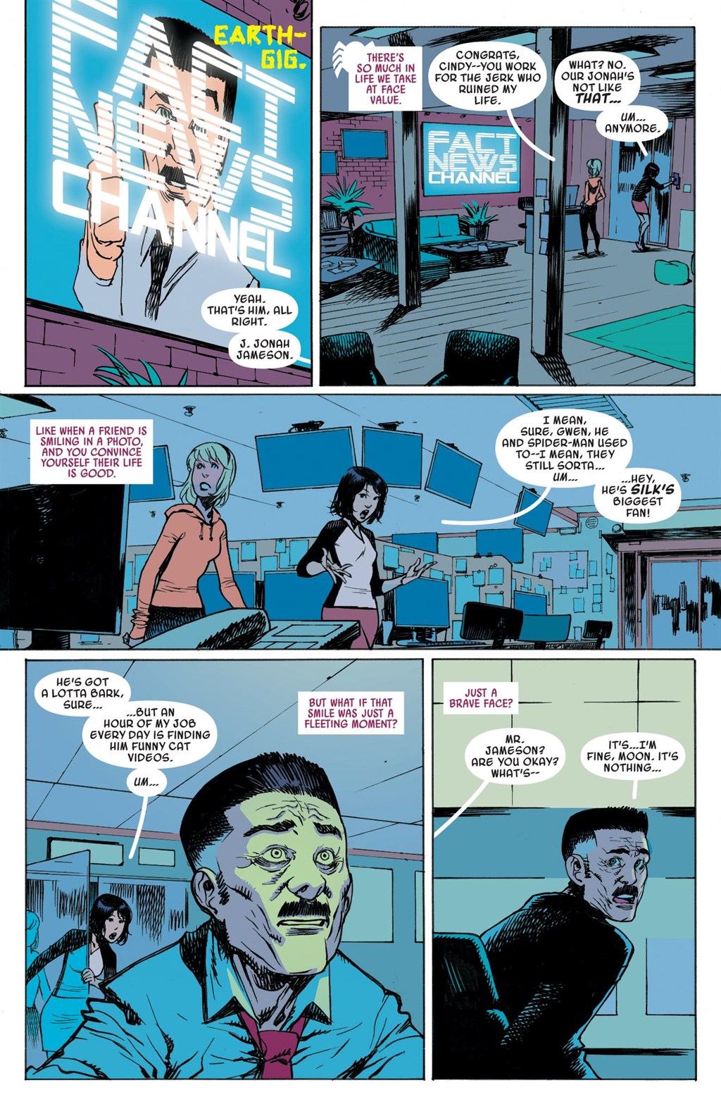 Spider-Gwen: Ghost-Spider - Edge of Spider-Verse (Modern Era Epic Collection) chapter 4 page 48