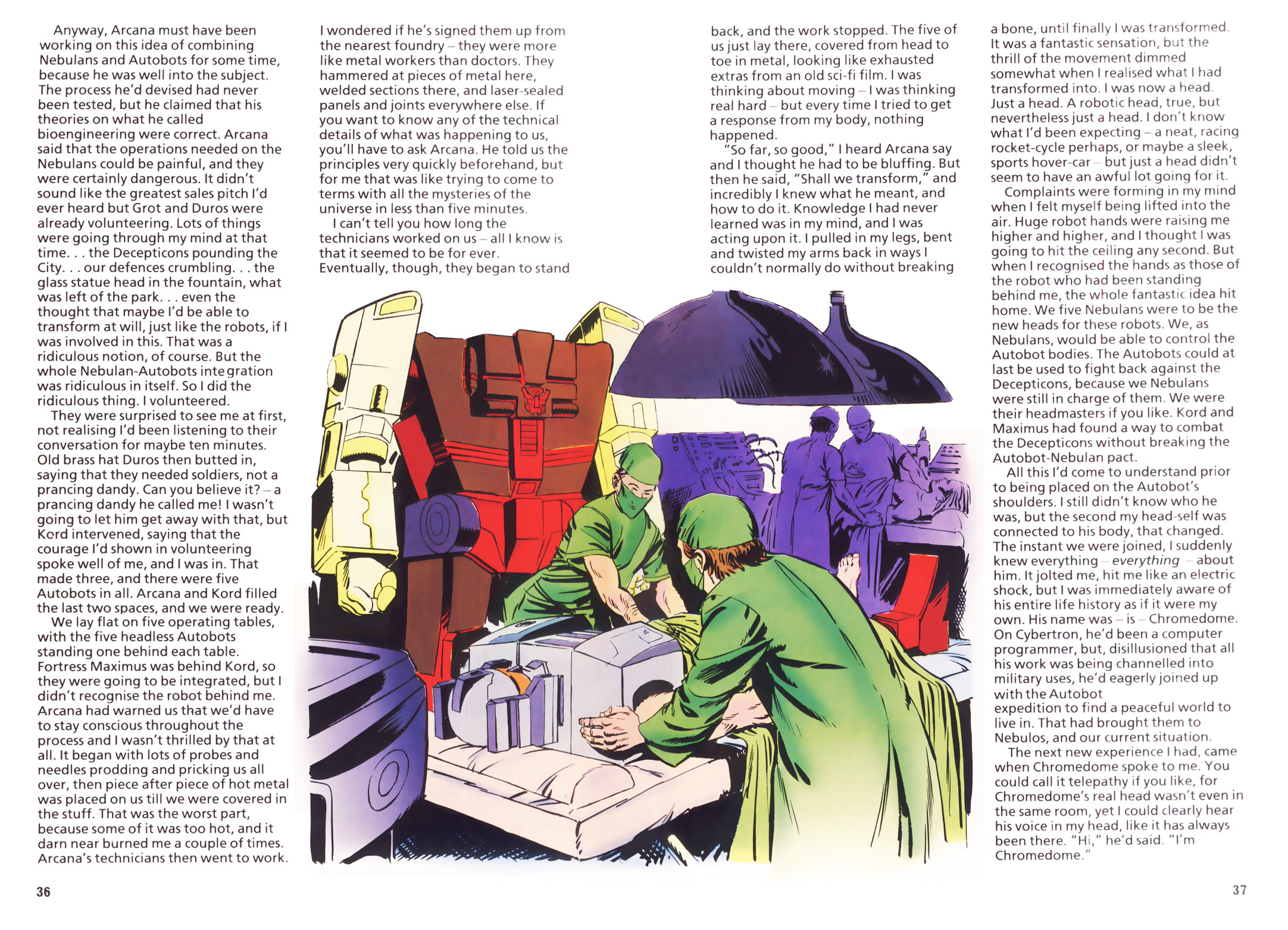 Read online The Transformers Annual comic -  Issue #1987 - 31