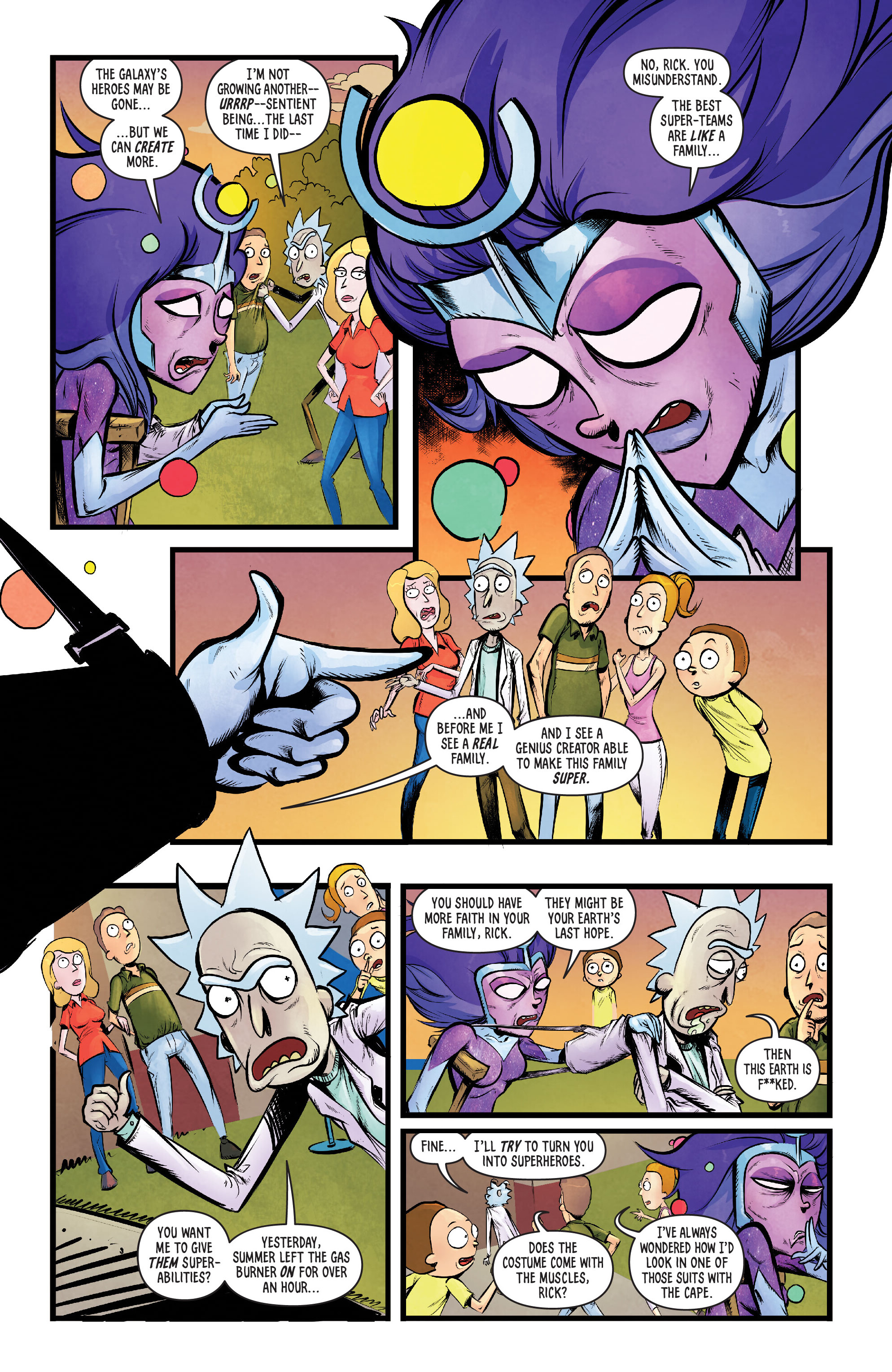 Read online Rick and Morty: Crisis on C-137 comic -  Issue # TPB - 48