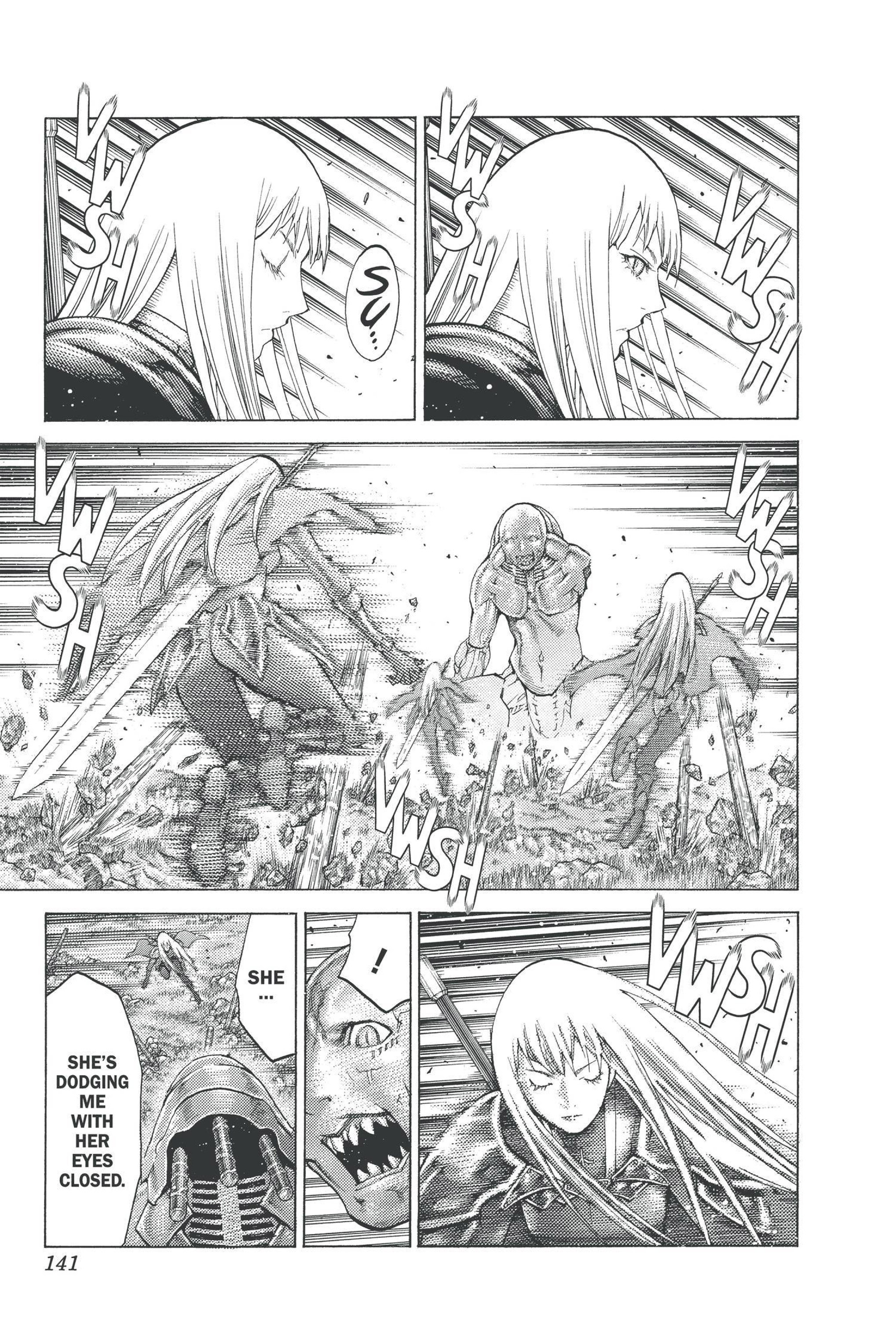 Read online Claymore comic -  Issue #17 - 129