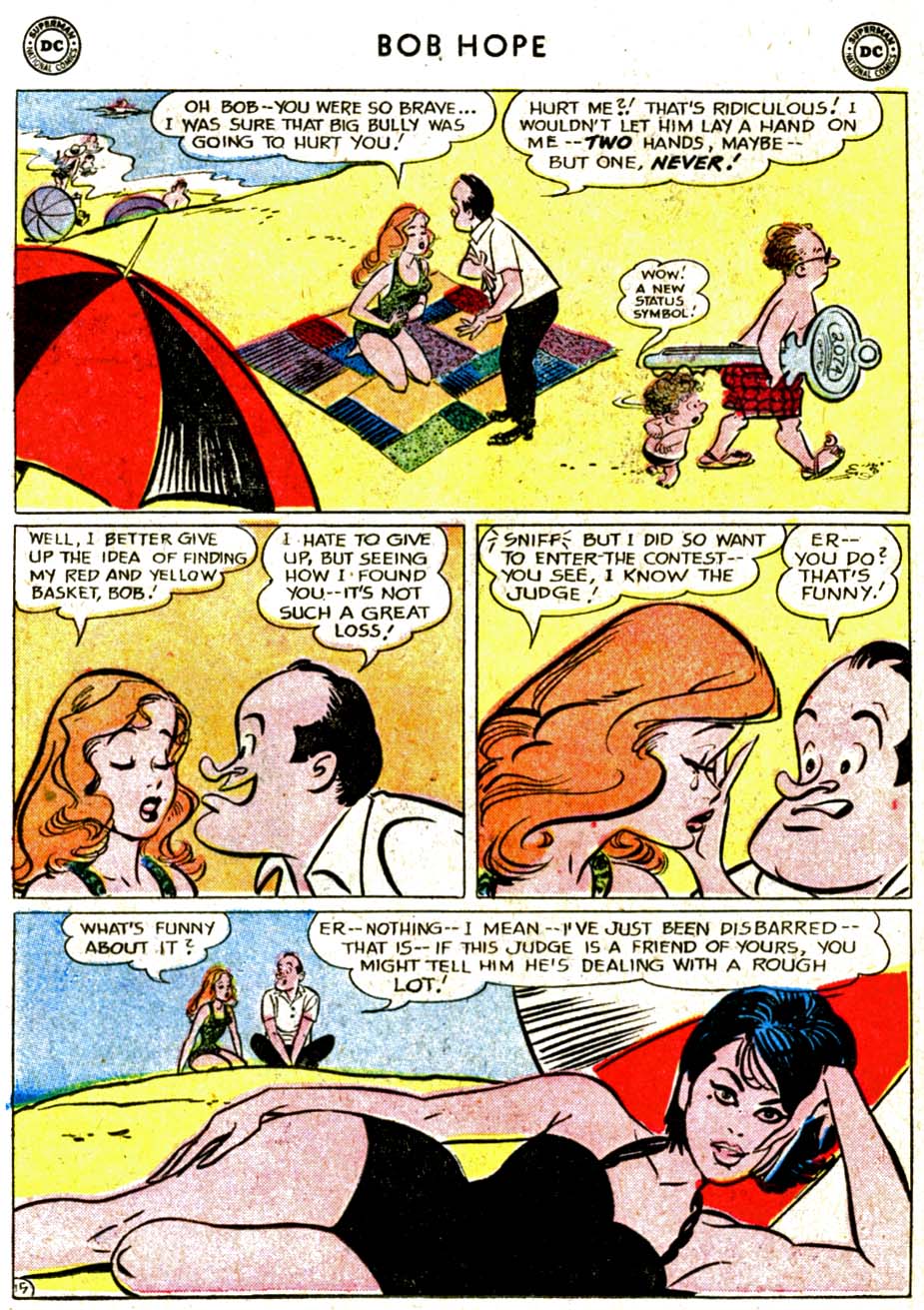 Read online The Adventures of Bob Hope comic -  Issue #75 - 19