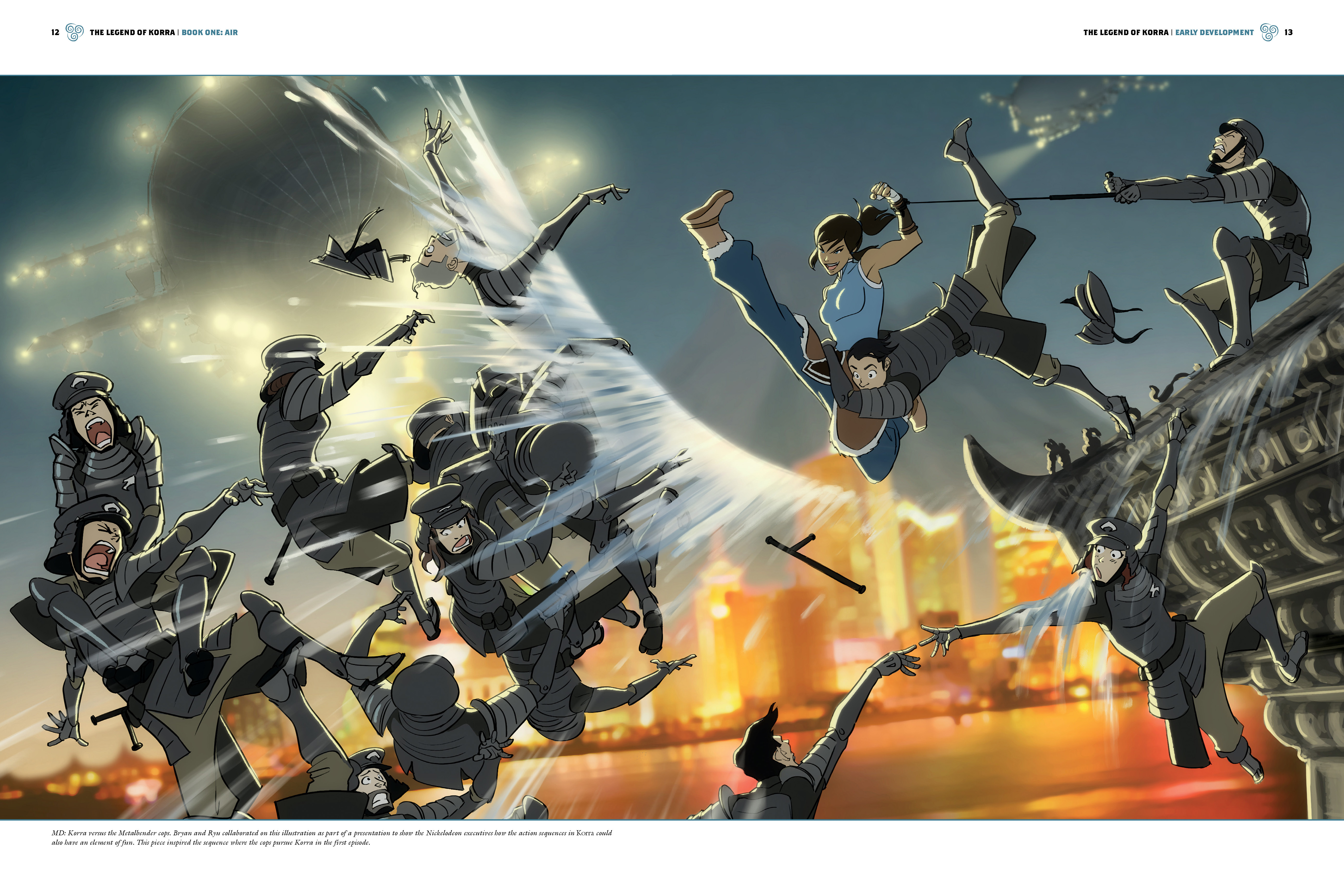 Read online The Legend of Korra: The Art of the Animated Series comic -  Issue # TPB 1 - 14