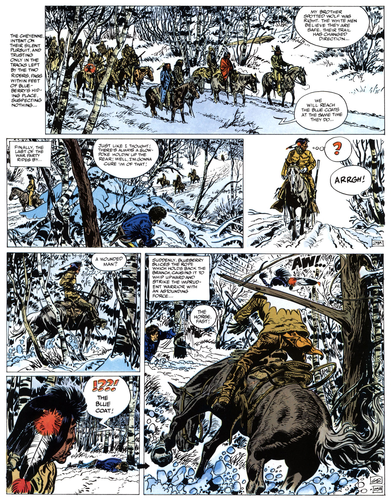 Read online Epic Graphic Novel: Lieutenant Blueberry comic -  Issue #3 - 79