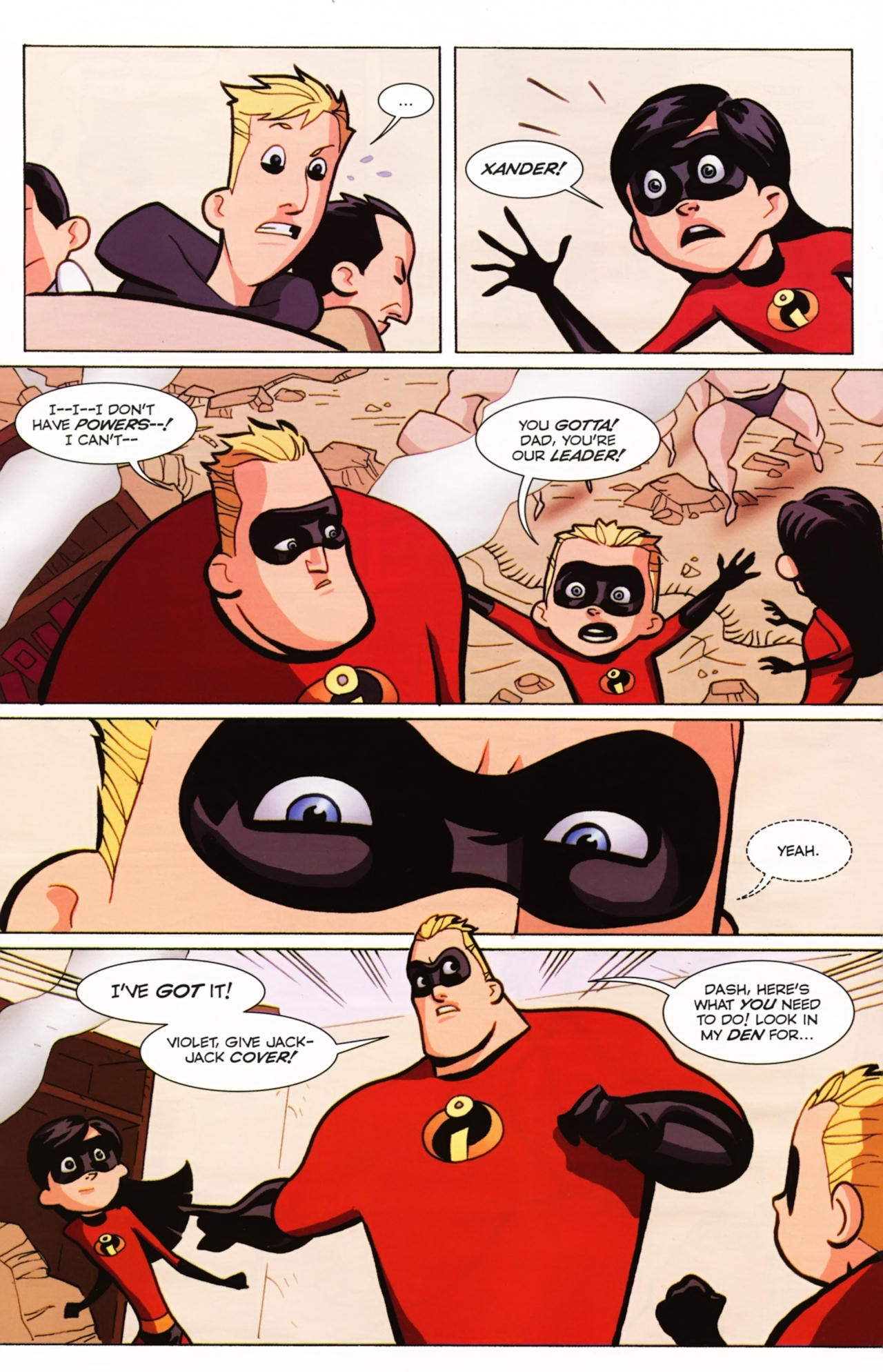 Read online The Incredibles: Family Matters comic -  Issue #4 - 12