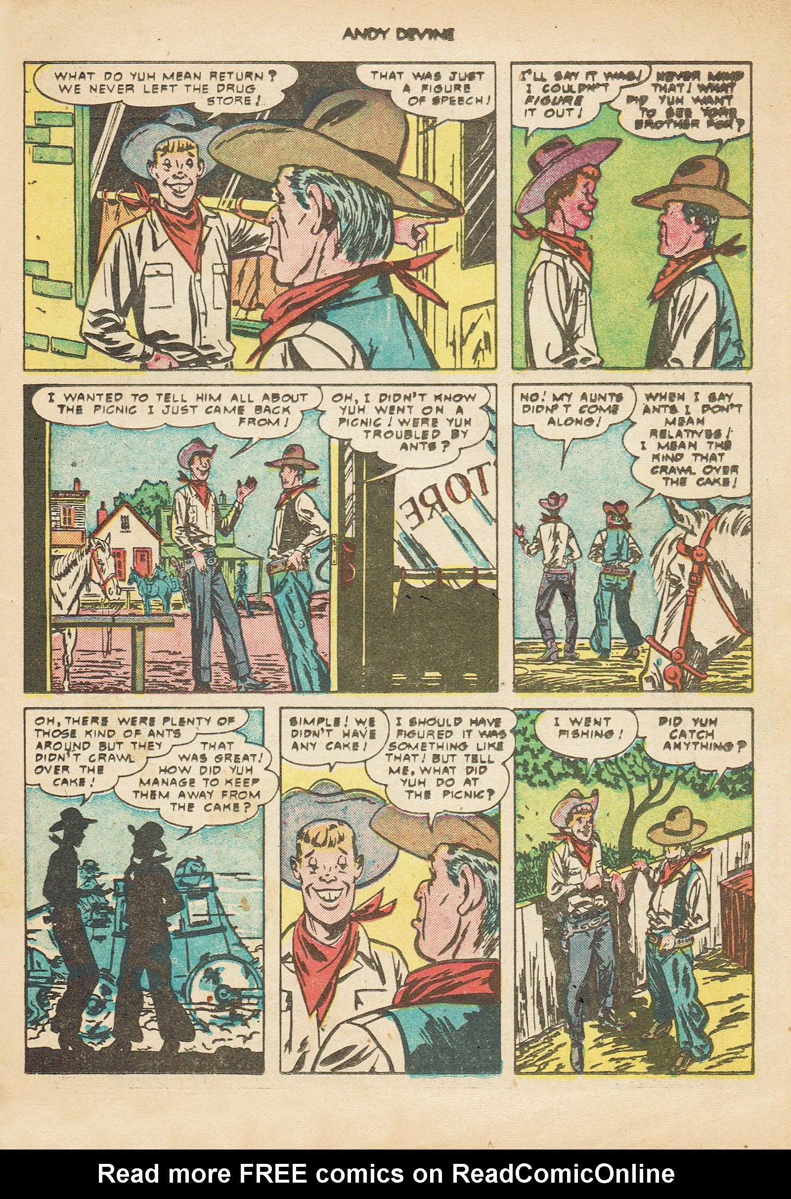 Read online Andy Devine Western comic -  Issue #2 - 15