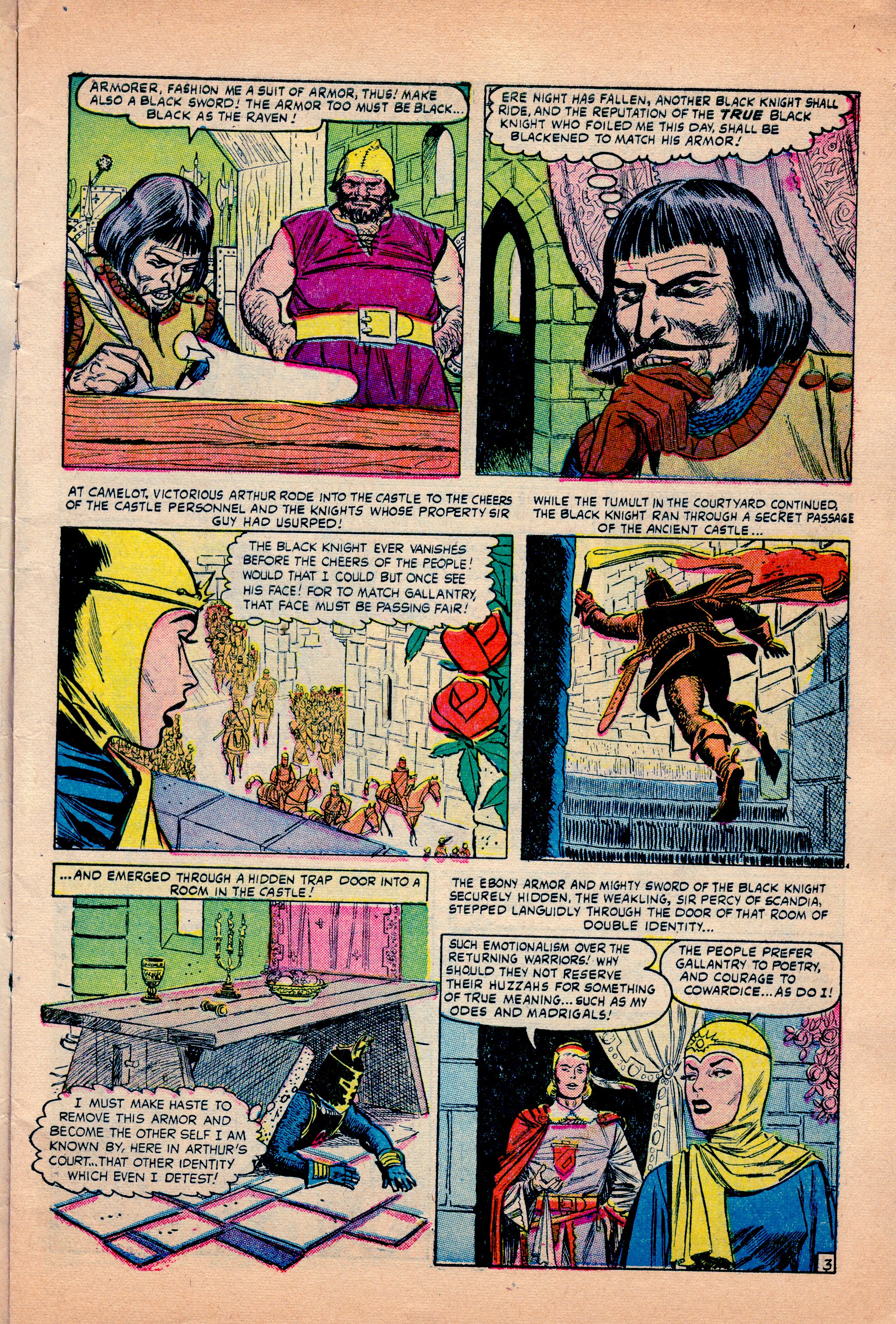 Read online Black Knight (1955) comic -  Issue #4 - 7