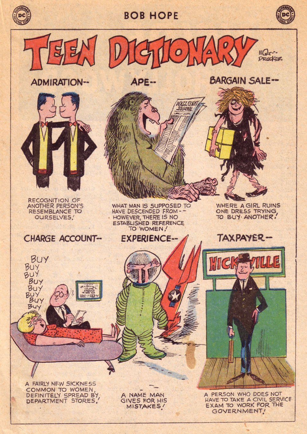 Read online The Adventures of Bob Hope comic -  Issue #73 - 22