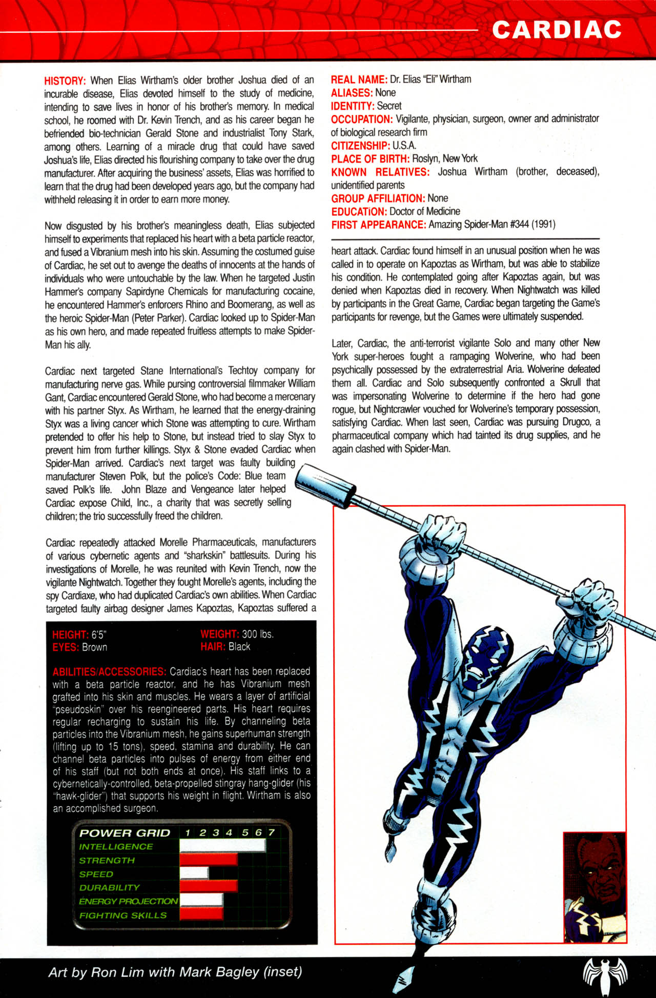 Read online The Official Handbook of the Marvel Universe: Spider-Man: Back In Black Handbook comic -  Issue # Full - 3