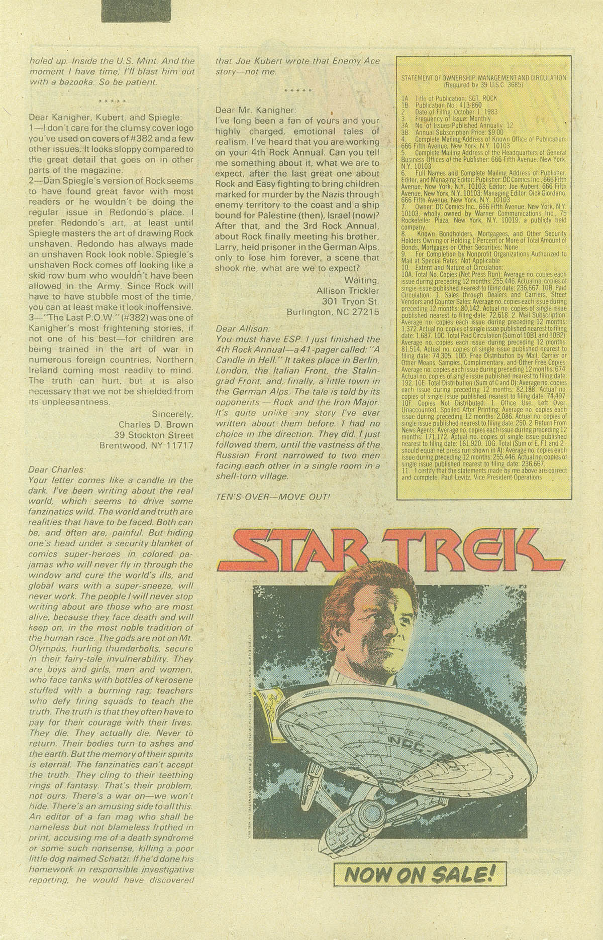 Read online Sgt. Rock comic -  Issue #387 - 21