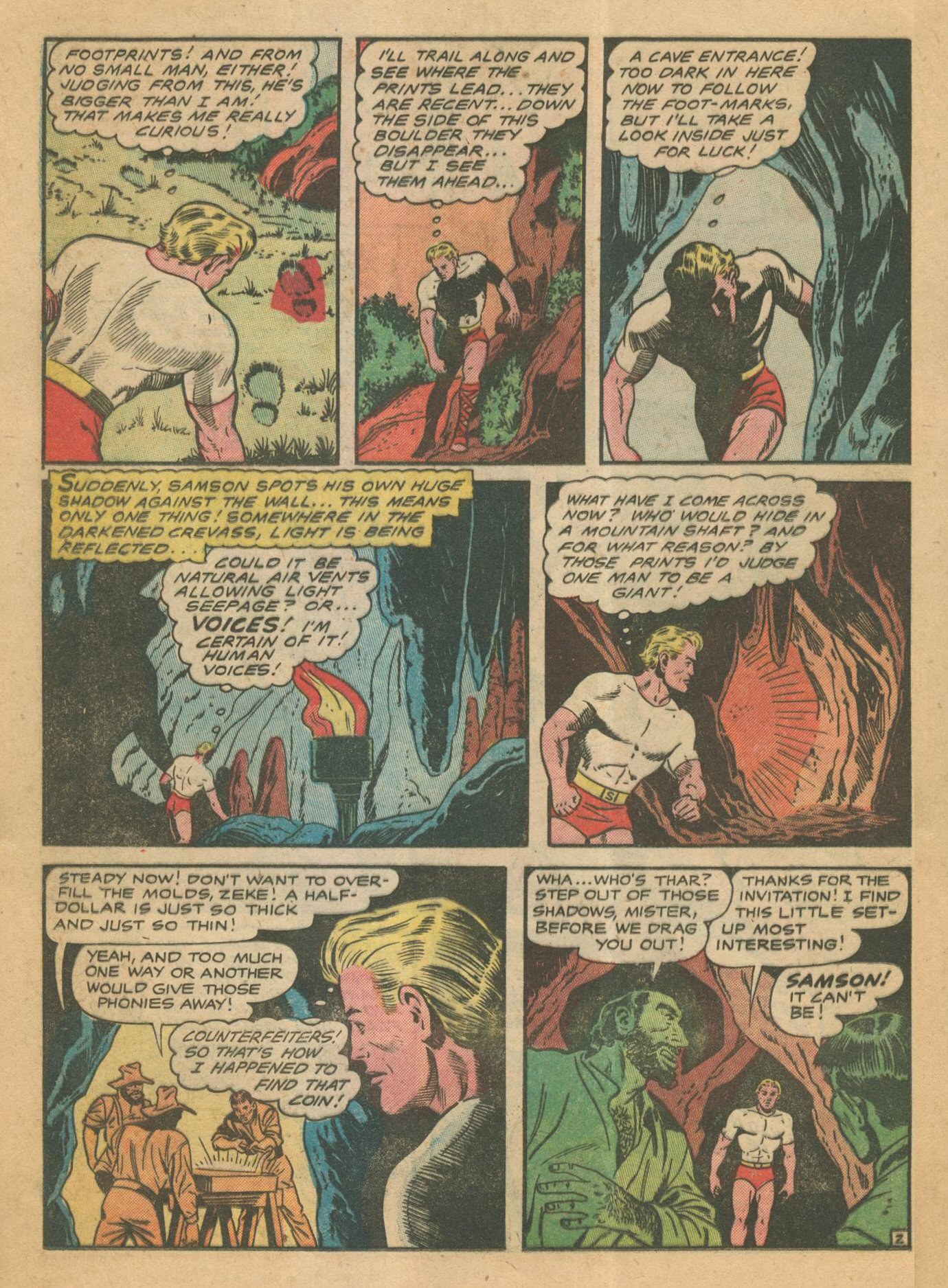 Read online Samson (1955) comic -  Issue #14 - 11