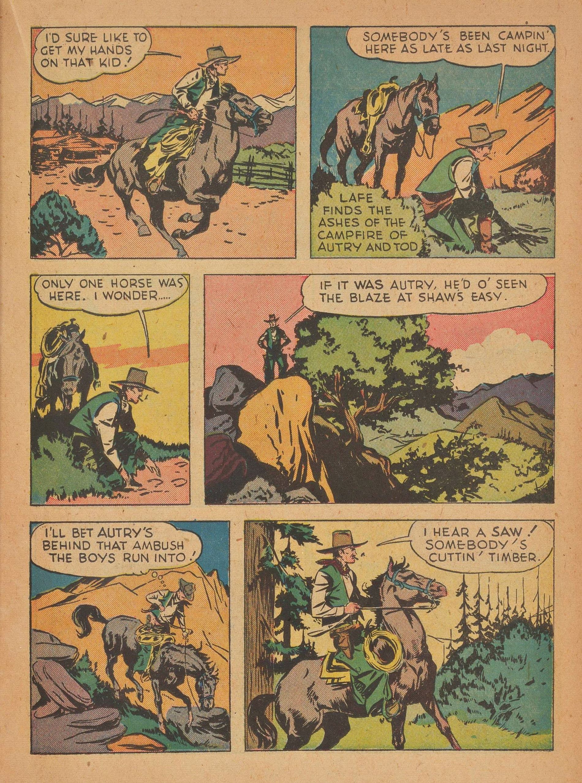 Read online Gene Autry Comics comic -  Issue #9 - 37