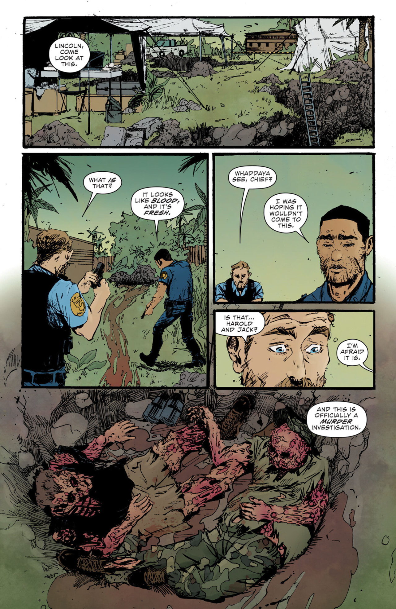 Read online Dark Spaces: Good Deeds comic -  Issue #3 - 20