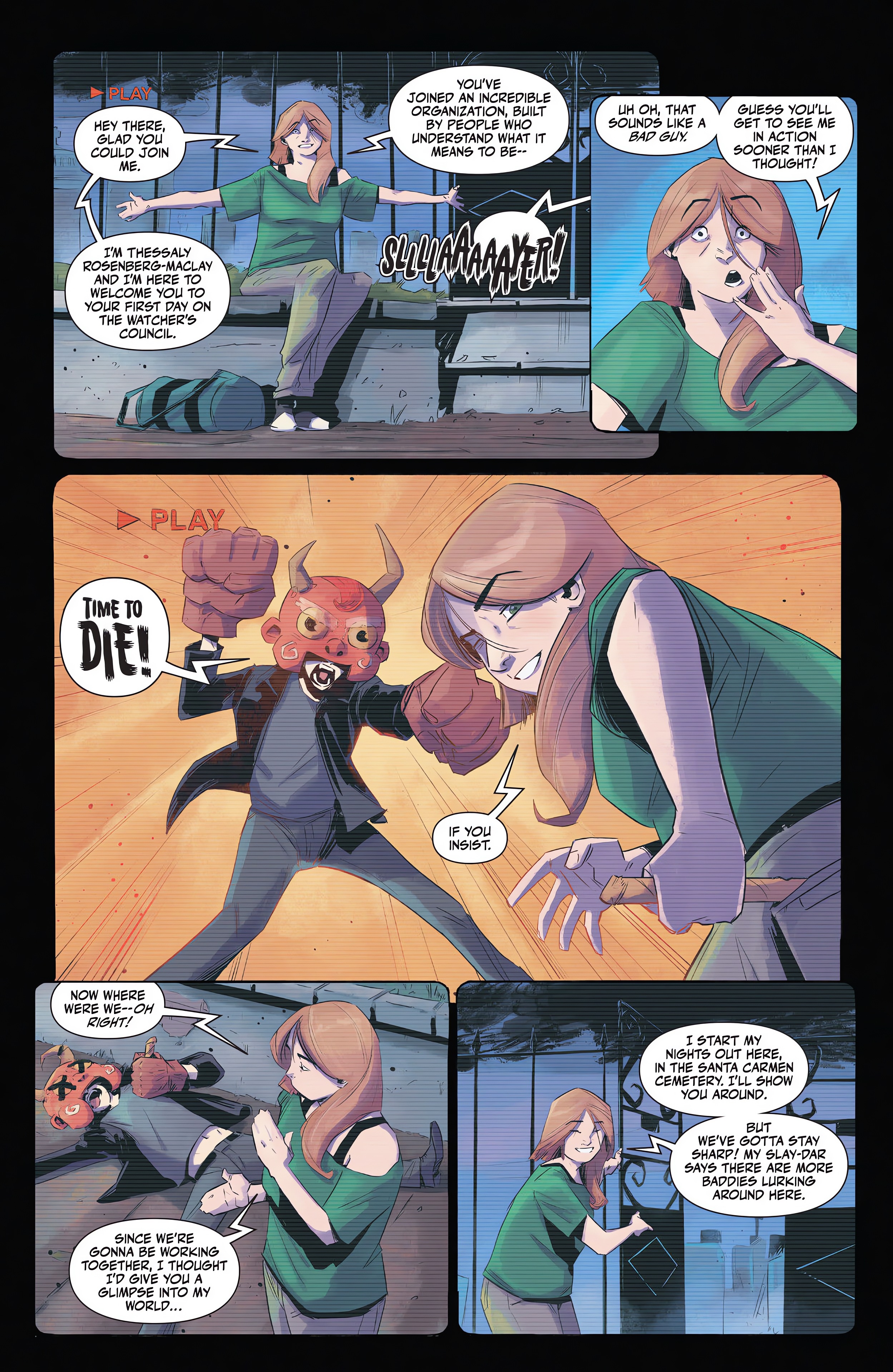 Read online Buffy the Last Vampire Slayer (2023) comic -  Issue #1 - 3
