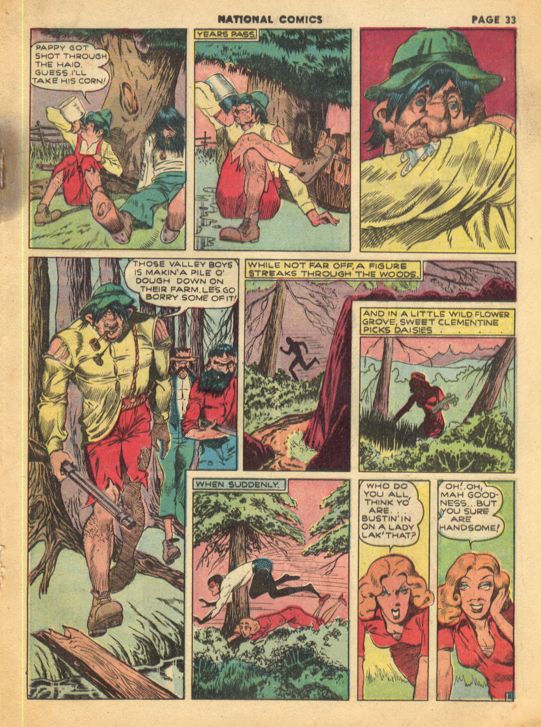 Read online National Comics comic -  Issue #10 - 35