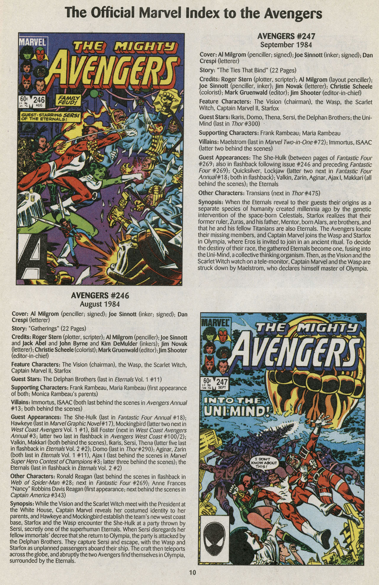Read online The Official Marvel Index to the Avengers comic -  Issue #5 - 12