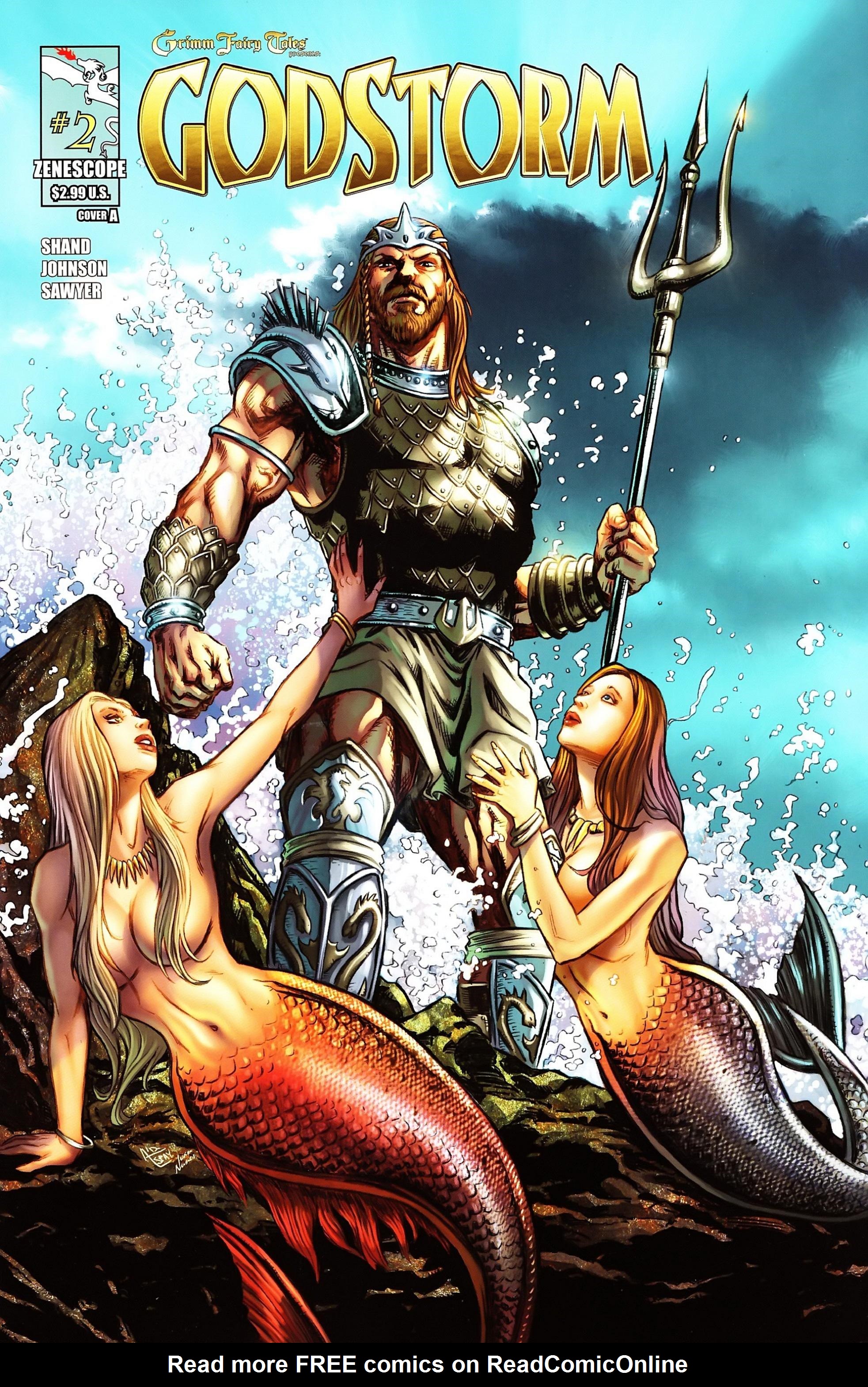 Read online Grimm Fairy Tales presents Godstorm comic -  Issue #2 - 1