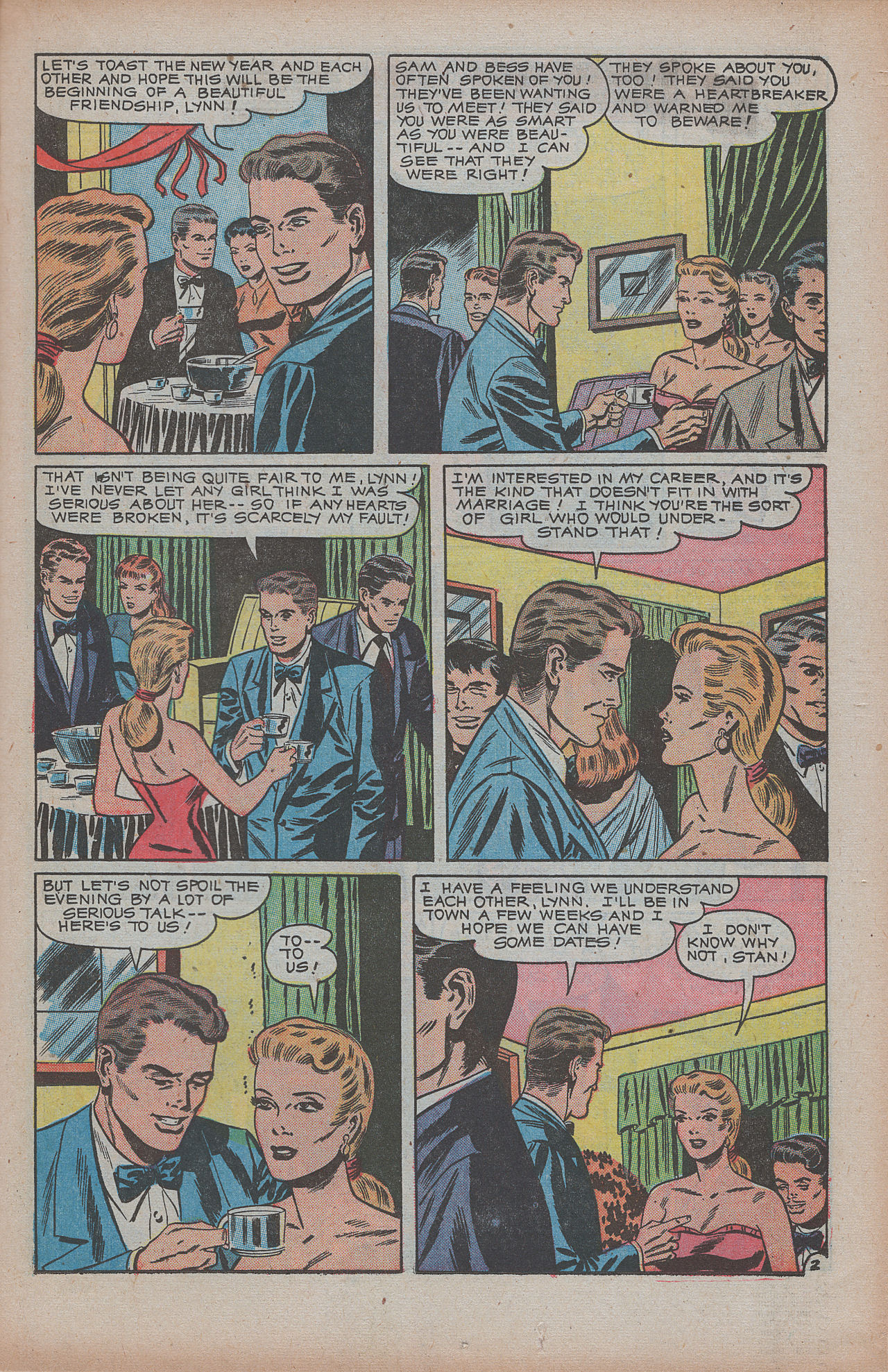 Read online Glamorous Romances comic -  Issue #55 - 19