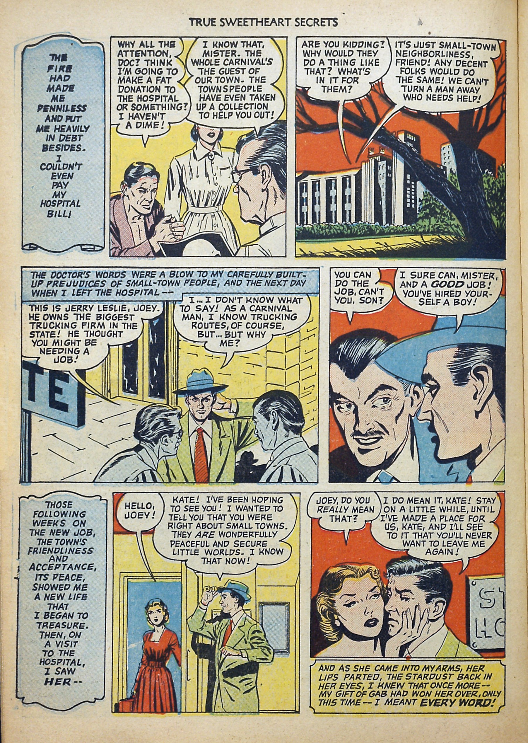 Read online True Sweetheart Secrets comic -  Issue #3 - 23