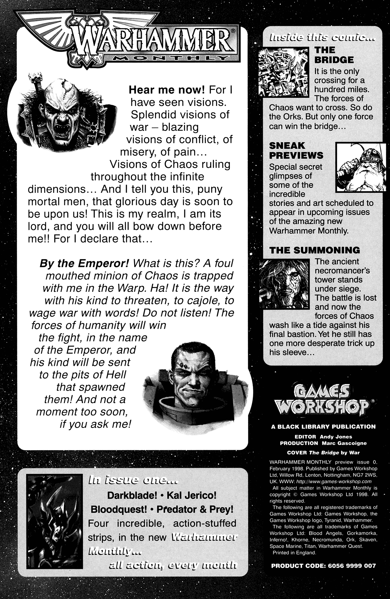 Read online Warhammer Monthly comic -  Issue #0 - 2