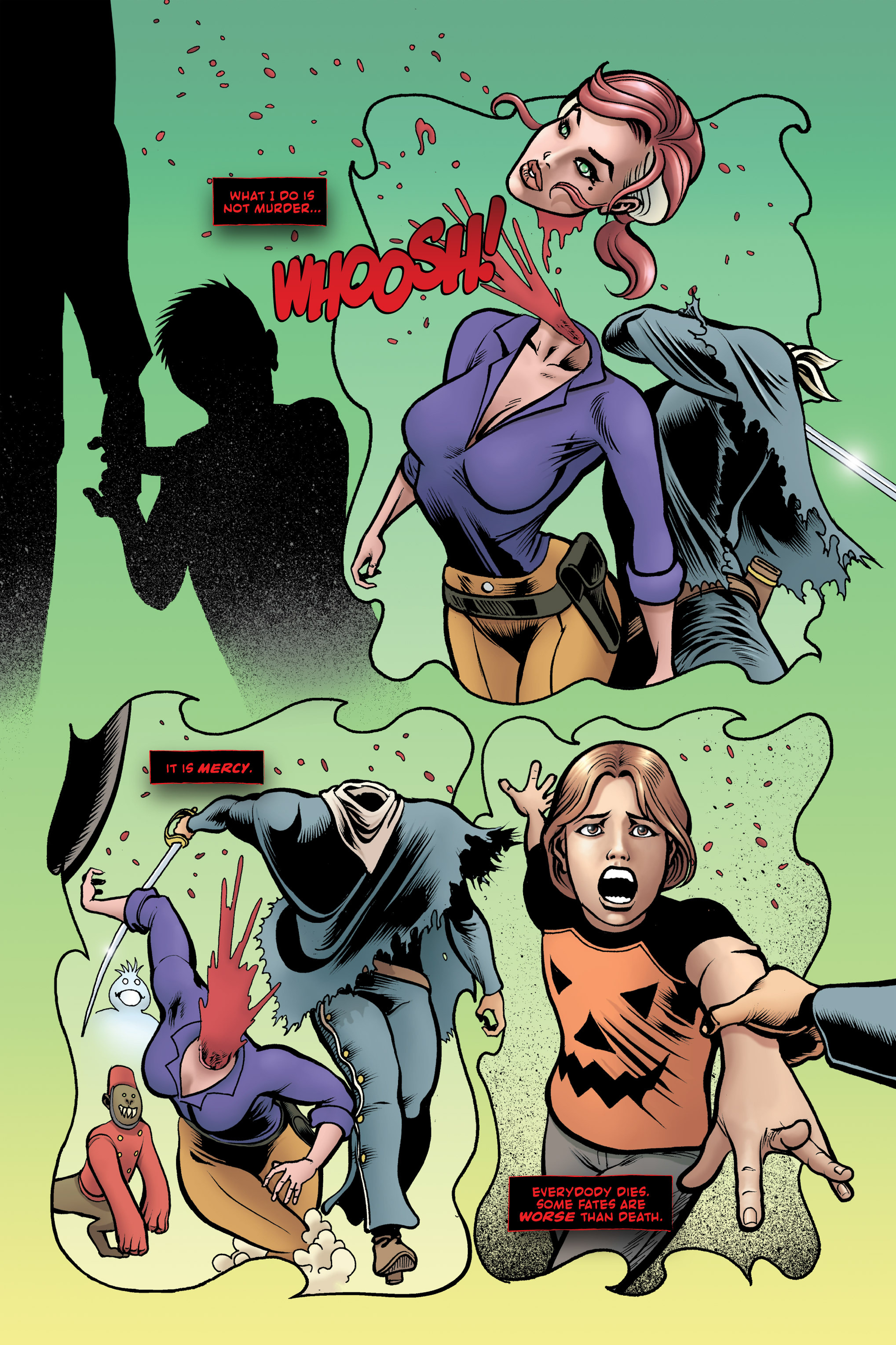 Read online Halloween Man comic -  Issue #6 - 133