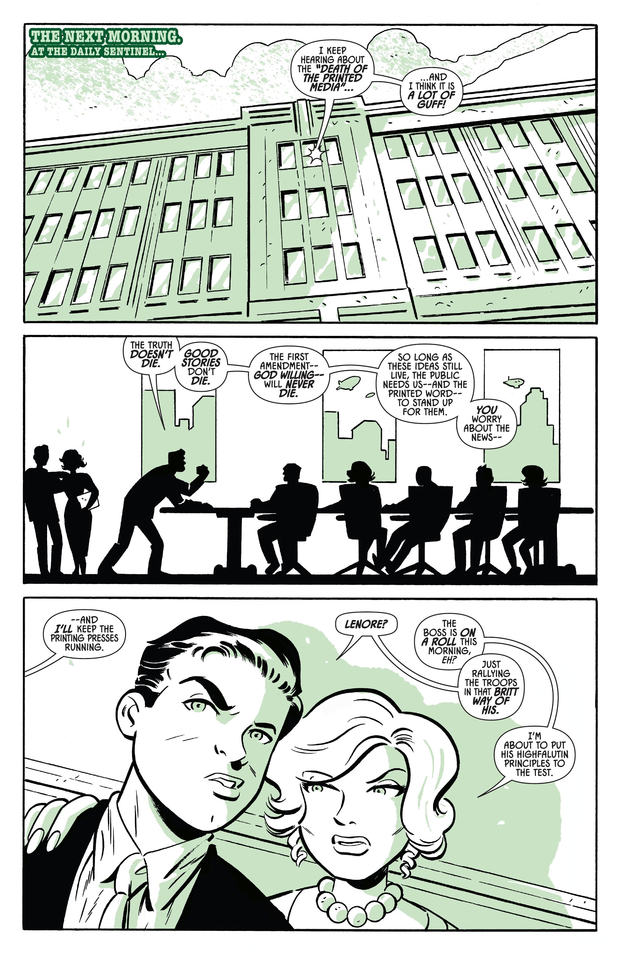 Read online The Green Hornet (2020) comic -  Issue # _Sky Lights Collection - 17