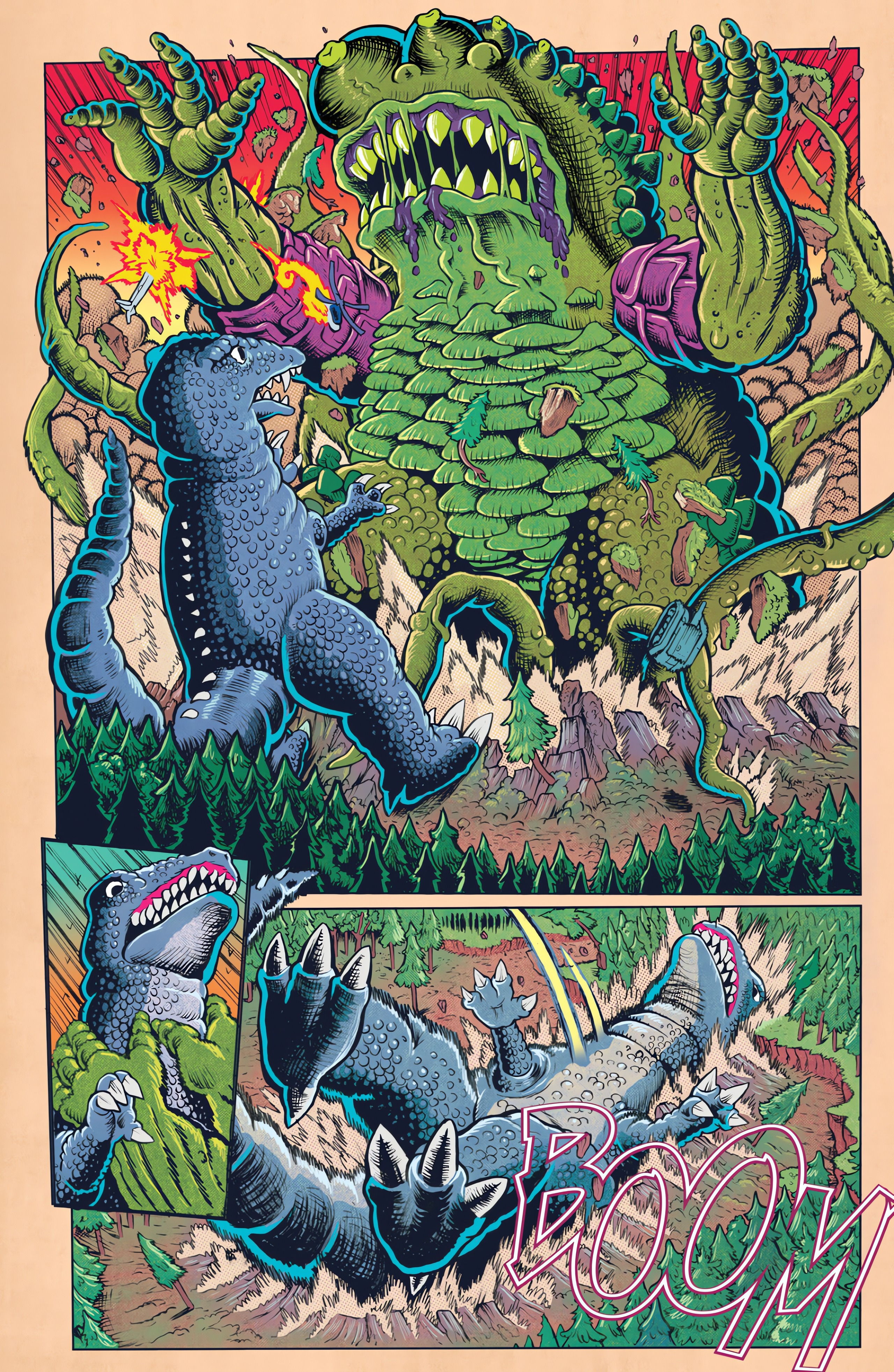 Read online Godzilla: War for Humanity comic -  Issue #1 - 10