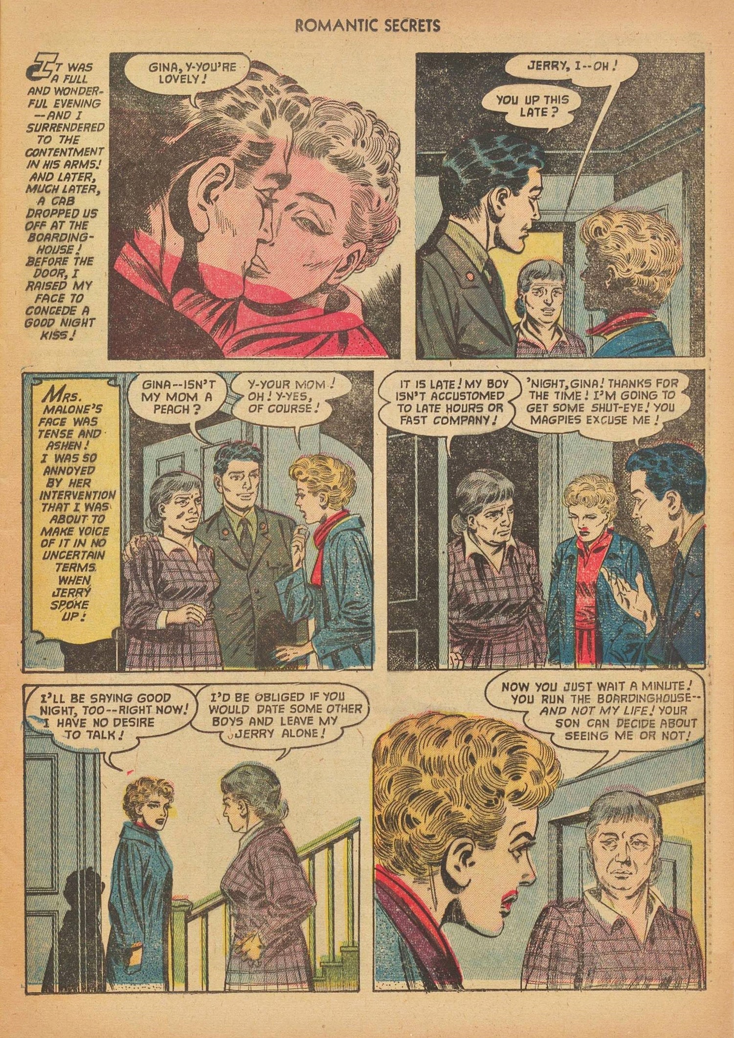 Read online Romantic Secrets comic -  Issue #35 - 7