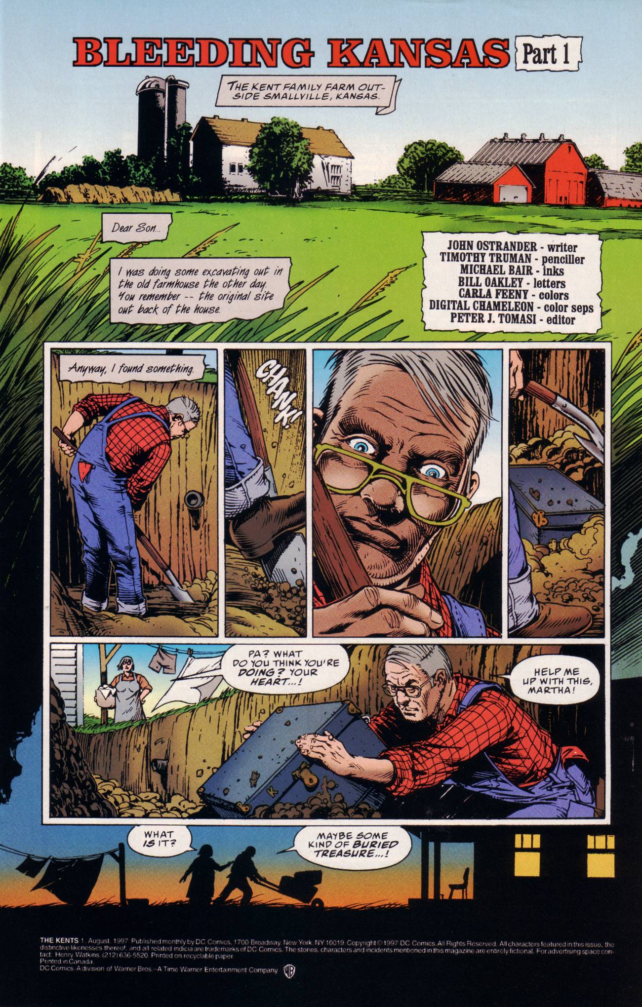 Read online The Kents comic -  Issue #1 - 2