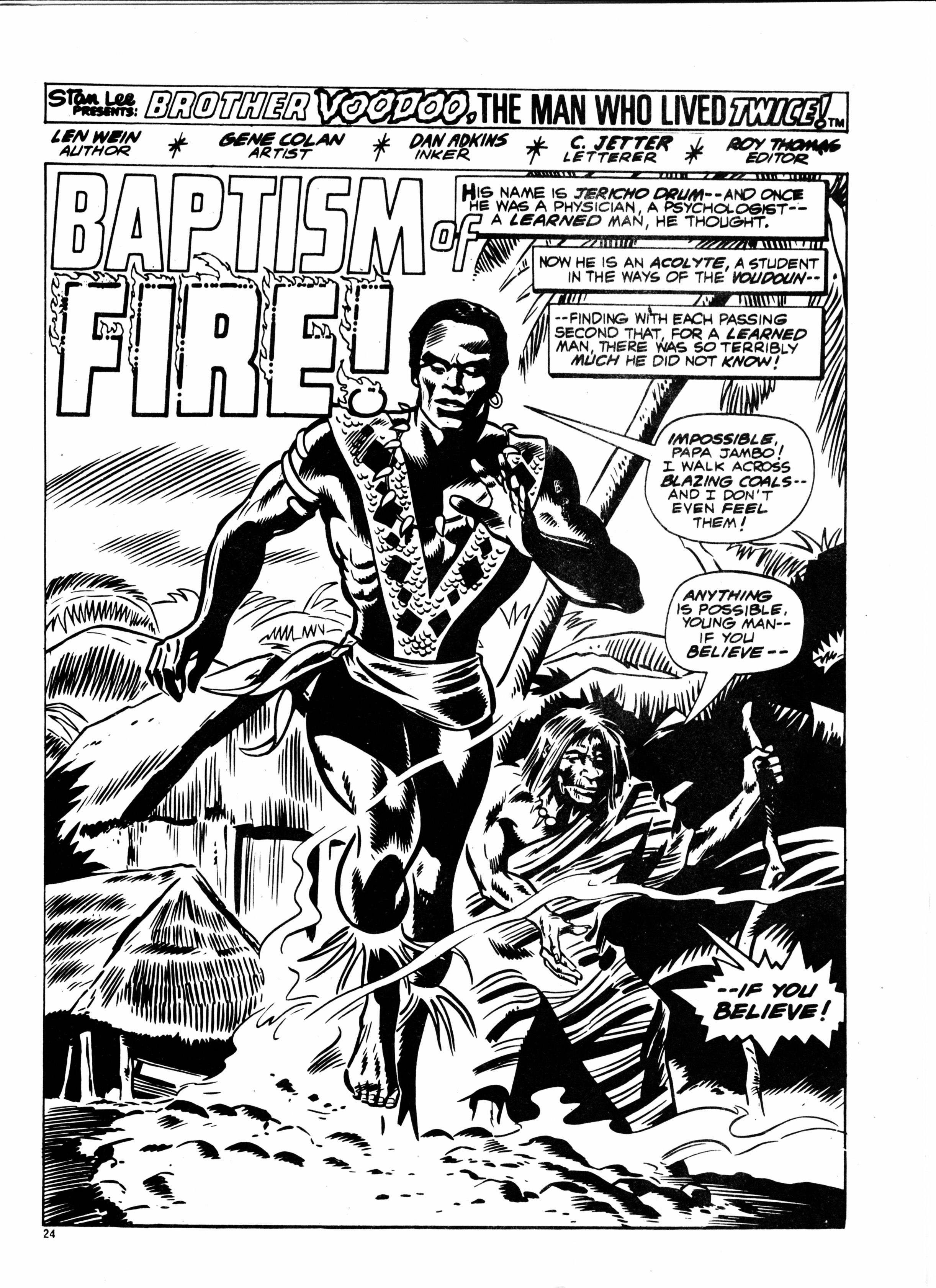 Read online Dracula Lives (1974) comic -  Issue #30 - 24