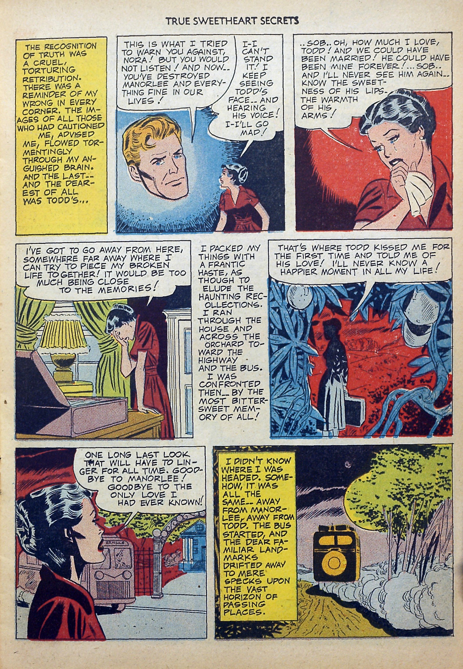 Read online True Sweetheart Secrets comic -  Issue #3 - 12