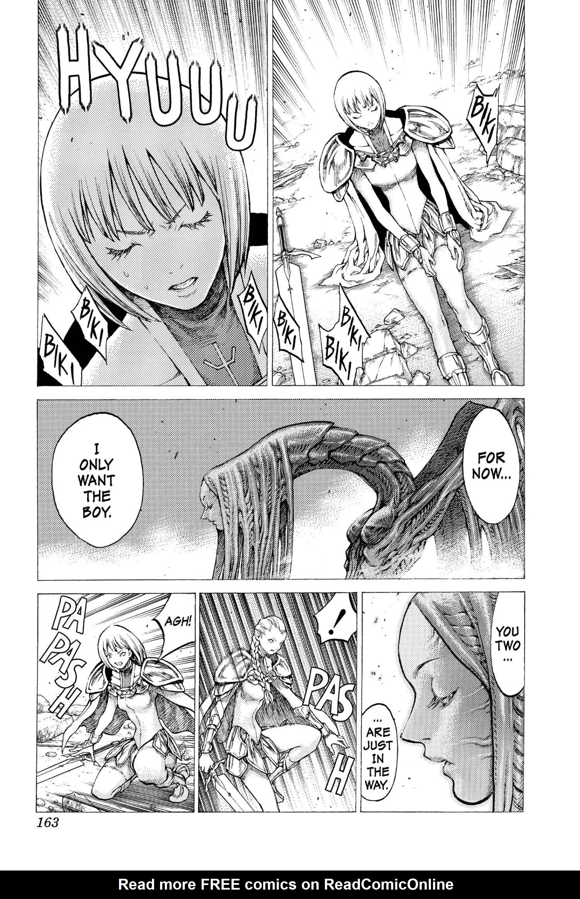 Read online Claymore comic -  Issue #6 - 154