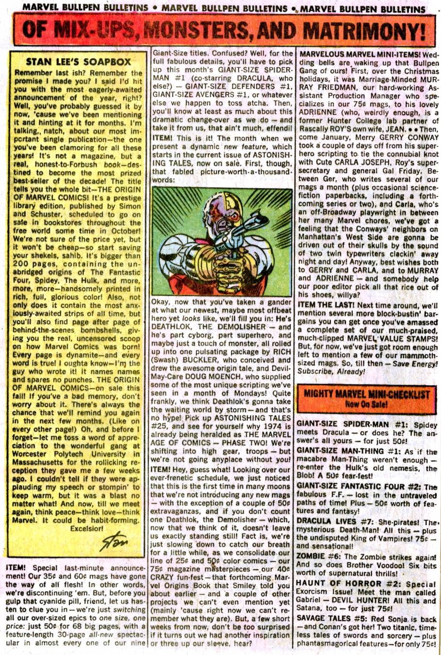 Read online Giant-Size Fantastic Four comic -  Issue #2 - 30