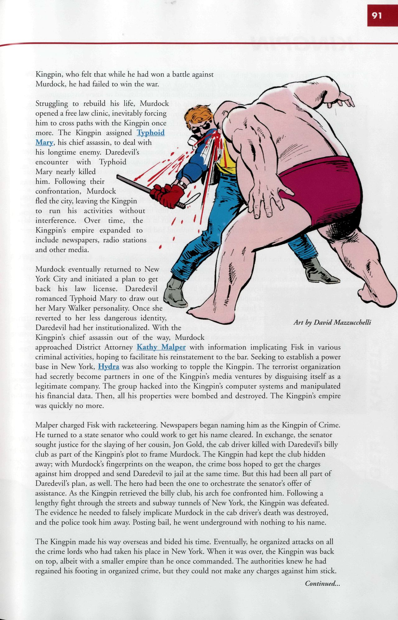 Read online Marvel Encyclopedia comic -  Issue # TPB 5 - 94