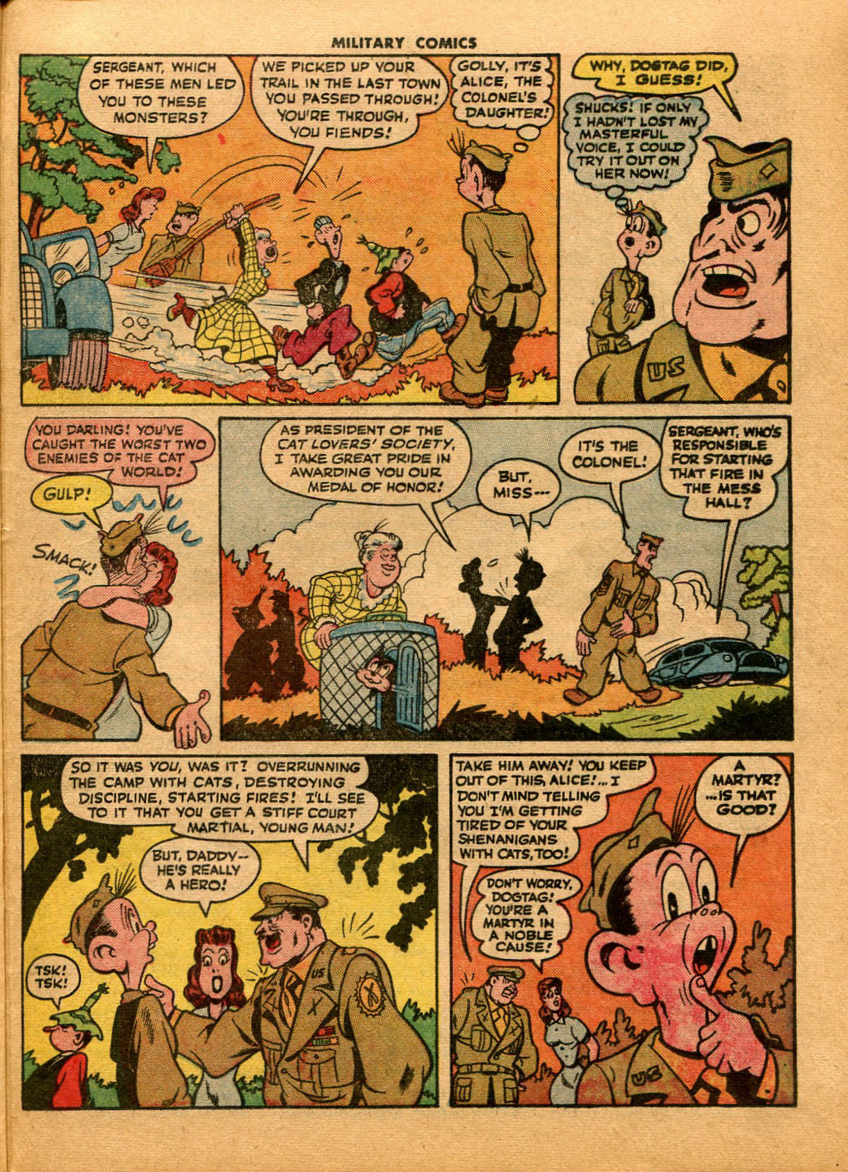 Read online Military Comics comic -  Issue #41 - 39