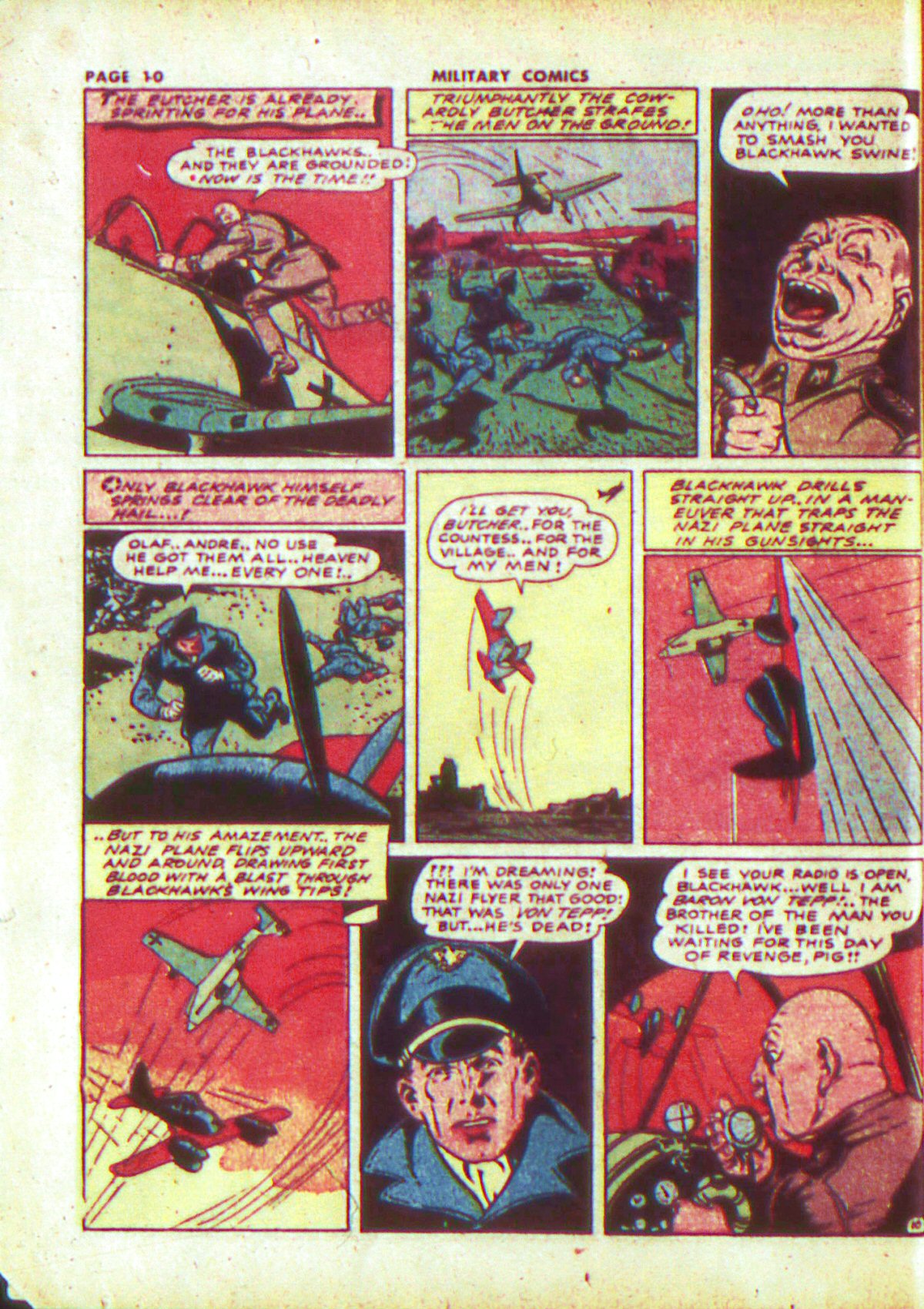 Read online Military Comics comic -  Issue #13 - 12