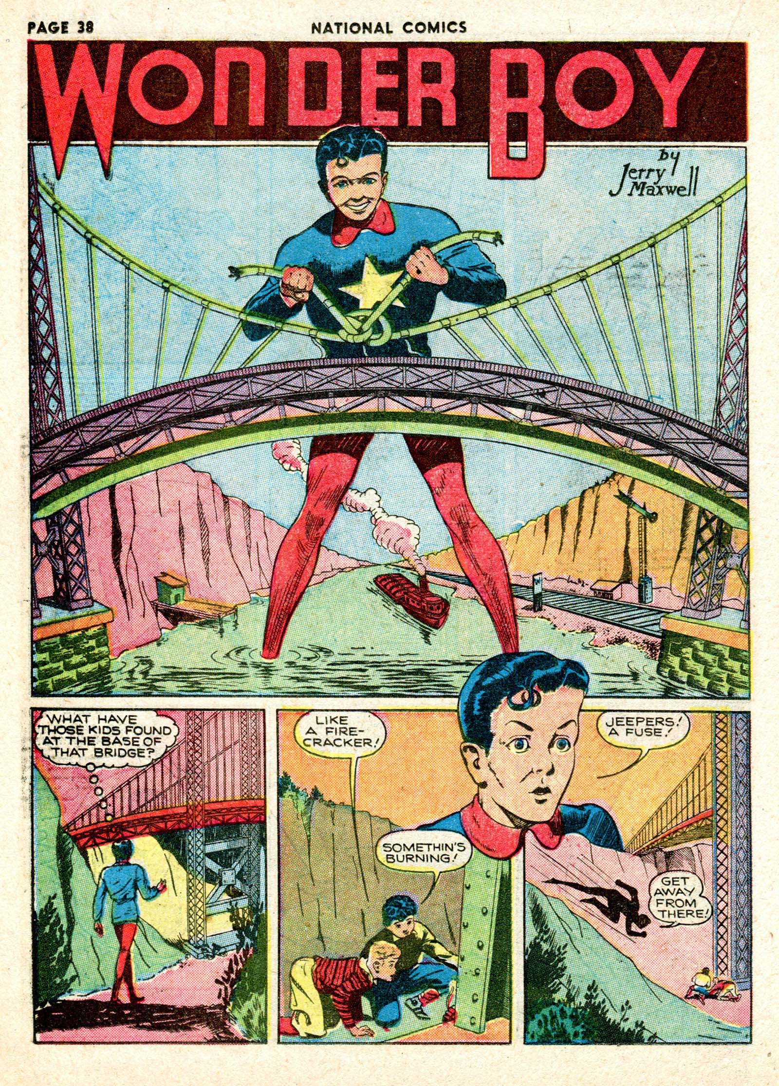 Read online National Comics comic -  Issue #8 - 40