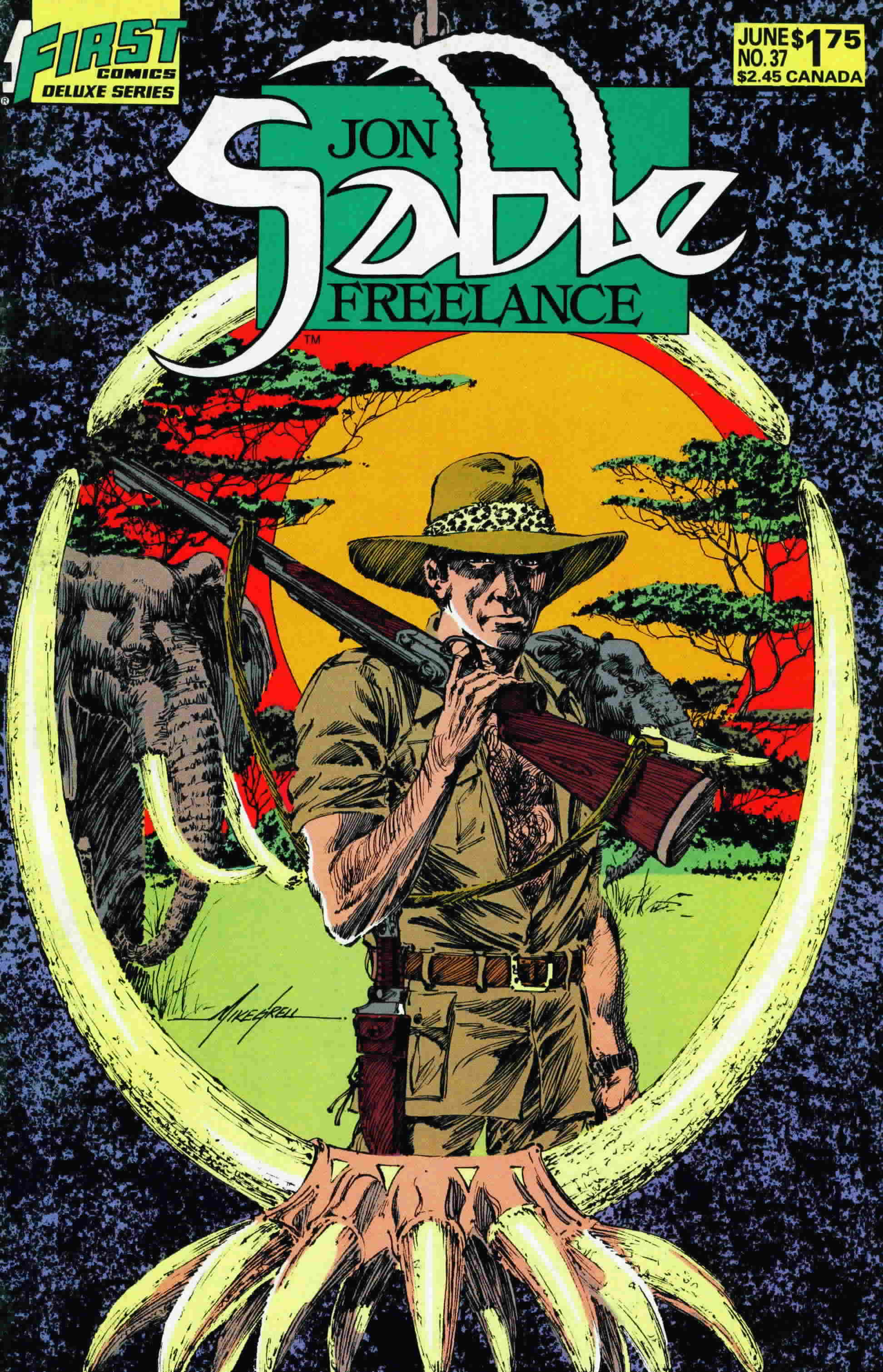 Read online Jon Sable, Freelance comic -  Issue #37 - 1