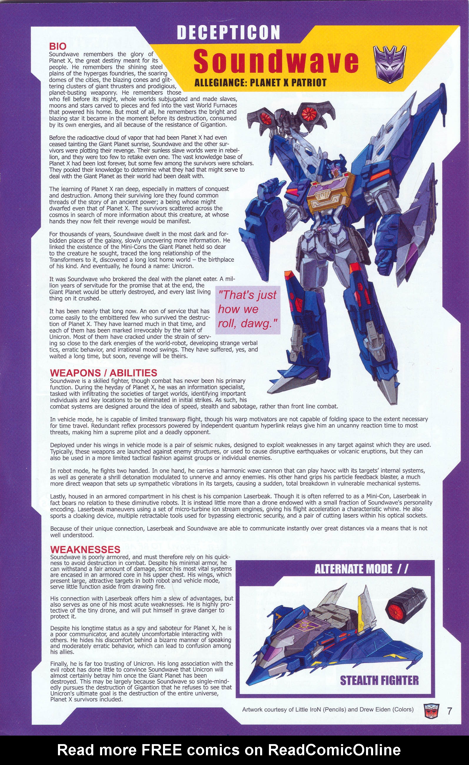 Read online Transformers: Collectors' Club comic -  Issue #9 - 7
